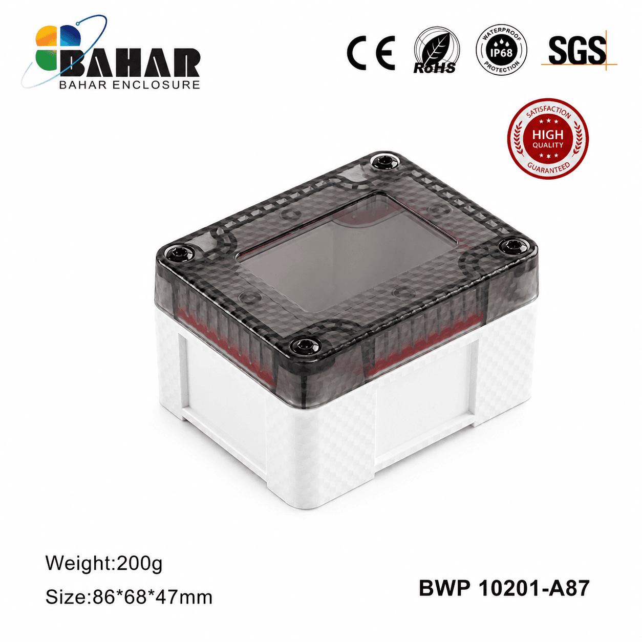 BWP 10201-A87 جعبه ضد آب قابل نصب روي ديوار و لوله