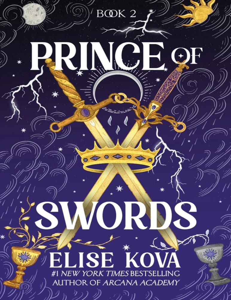 کتاب Prince of Swords (شاهزاده شمشیرها) نسخه انگلیسی PDF | الیز کووا
