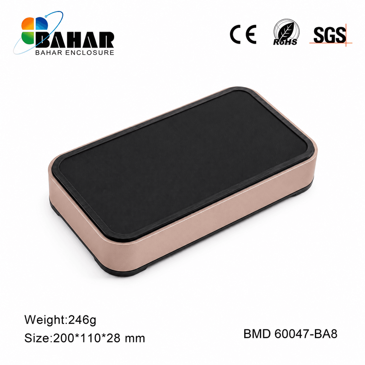 BMD 60047-BA8 جعبه پلاستیکی رومیزی