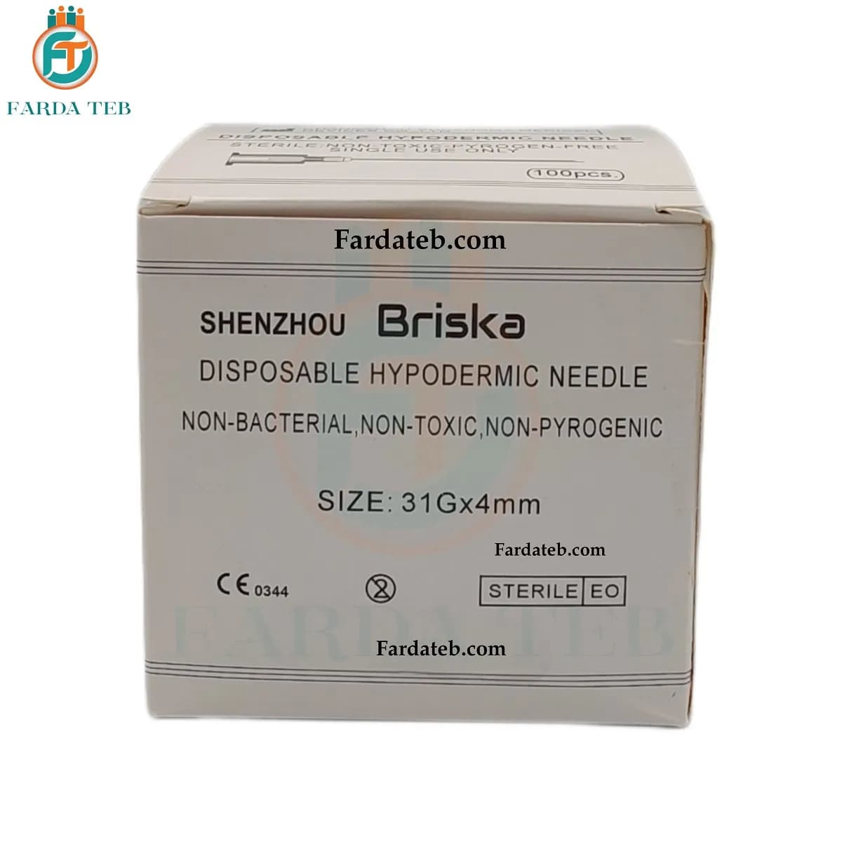 سرسوزن مزوتراپی گیج 31 طول 4 میل | نیدل مزوتراپی مو شنزو G31-4mm بسته 100 عددی — تصویر ۲