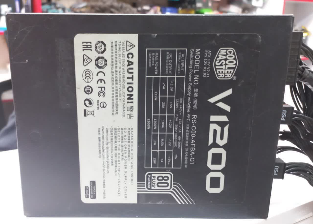 پاور Cooler Master V1200 Platinum RS-C00-AFBA-G1 — تصویر ۳