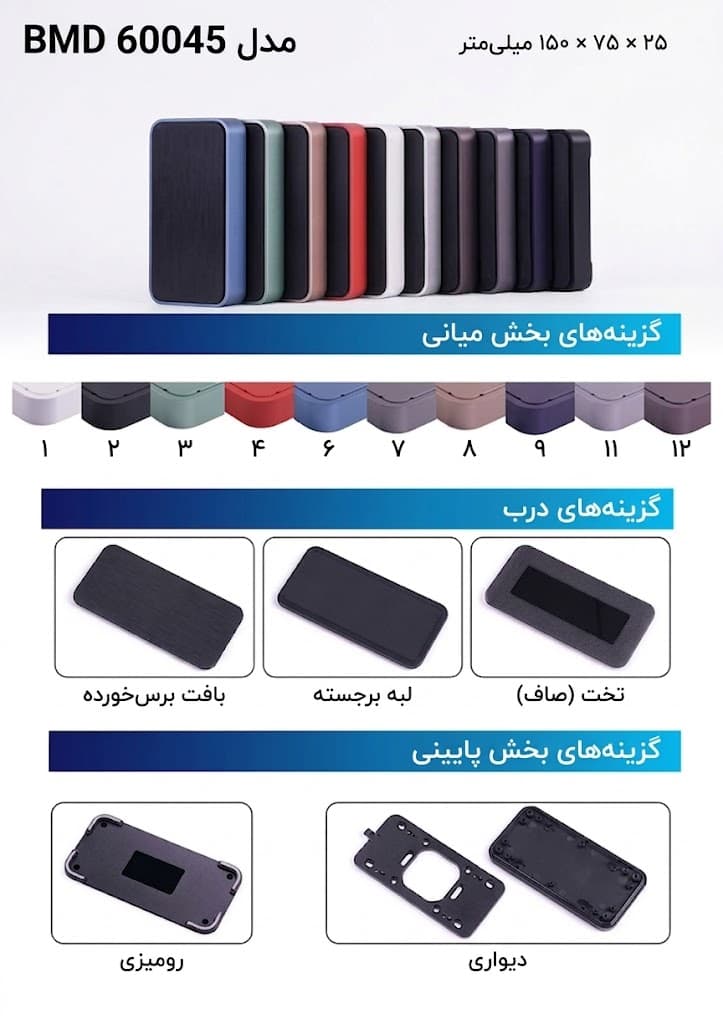 BMD 60045-BA4 باکس پلاستیکی — تصویر ۴