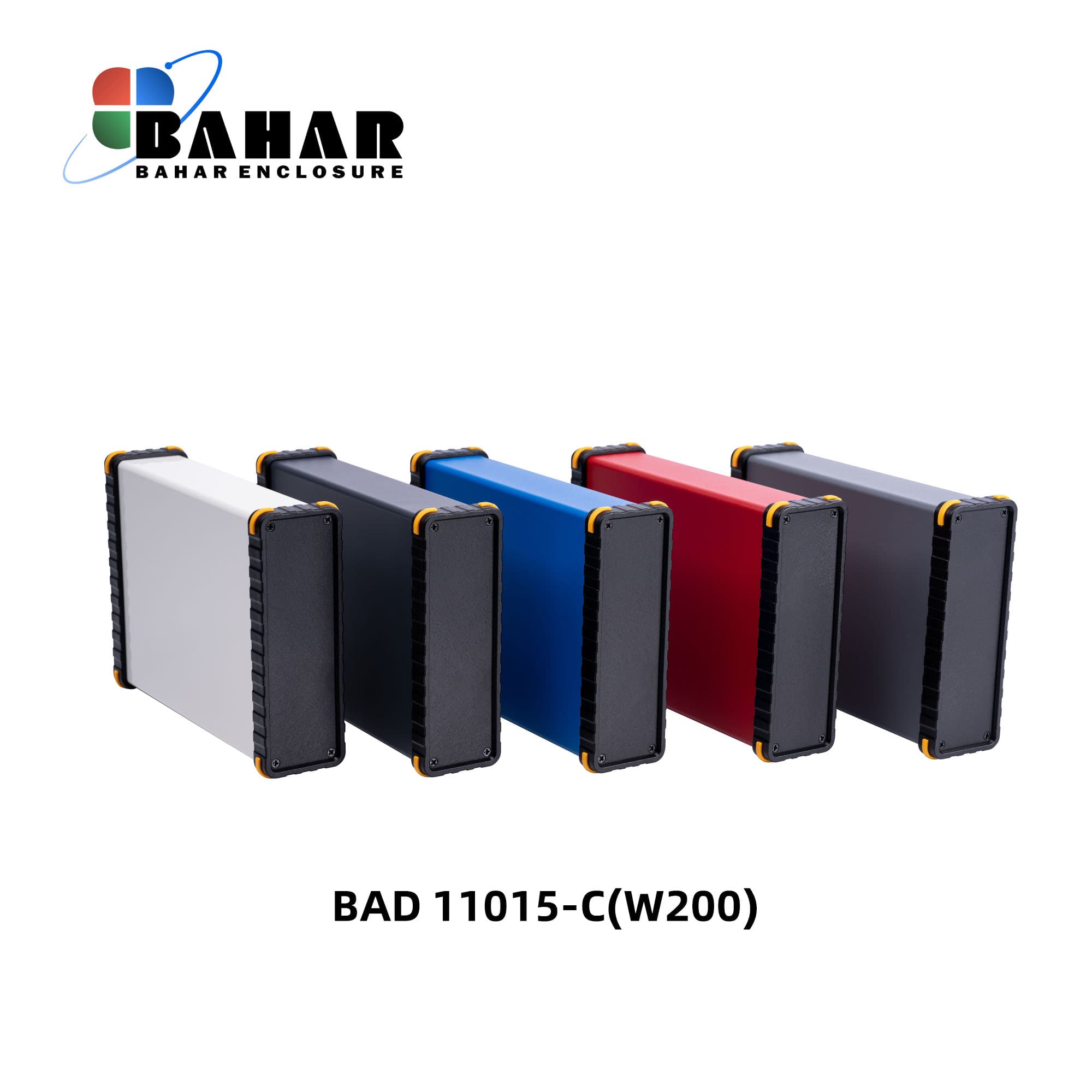 BAD 11015 C1-W200 جعبه آلومینیومی اکسترود پانل پلاستیکی — تصویر ۳