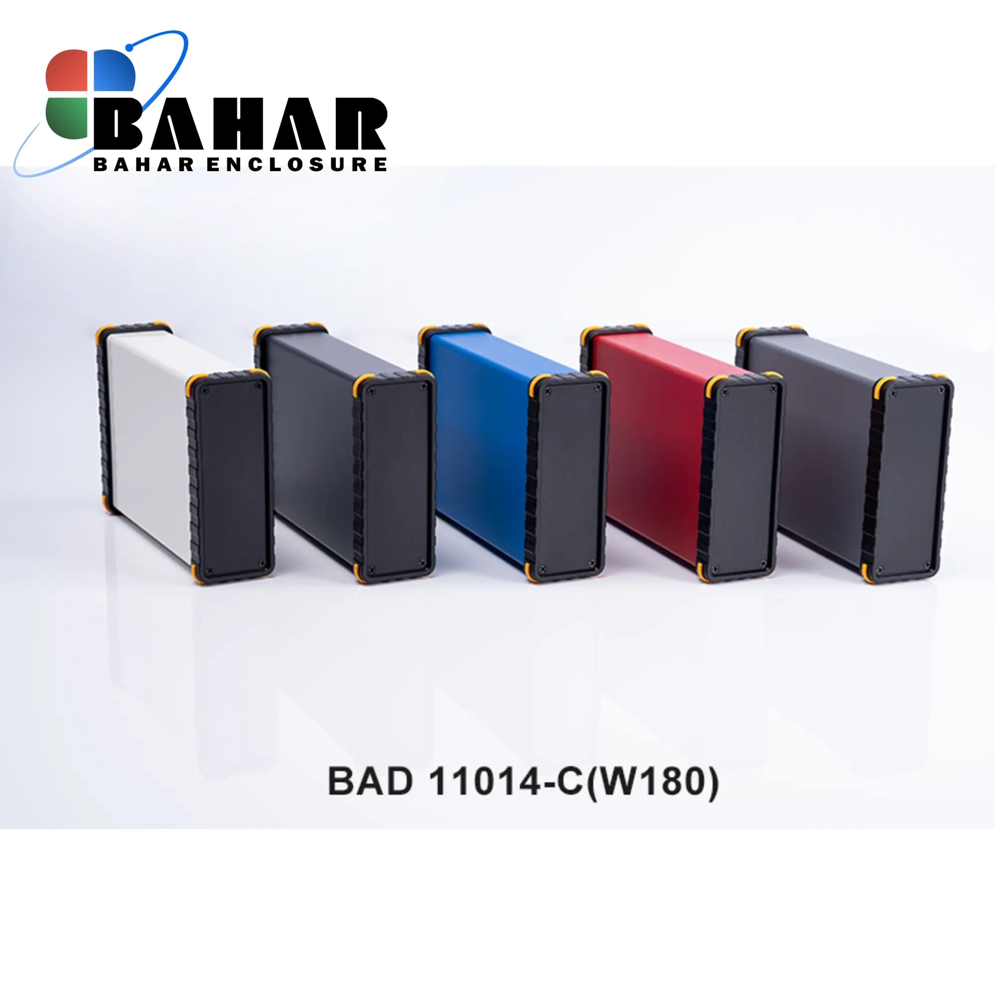 BAD 11014 C7-W180 جعبه آلومینیومی اکسترود پانل پلاستیکی — تصویر ۳