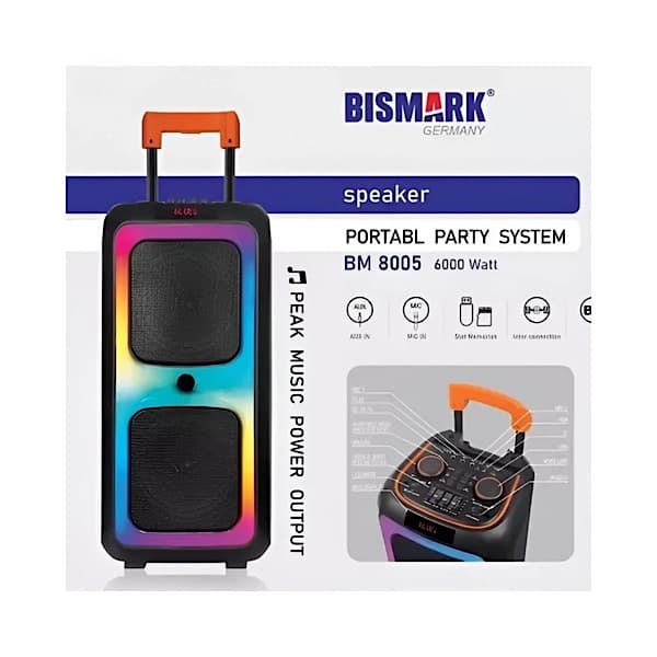 اسپیکر بلوتوثی بیسمارک مدل BM8005 — تصویر ۲