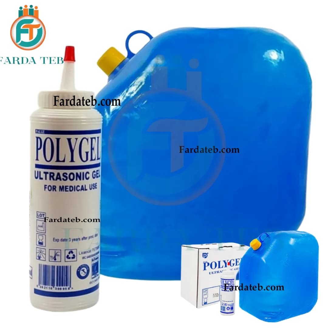 ژل سونوگرافی پلی ژل 5 لیتری