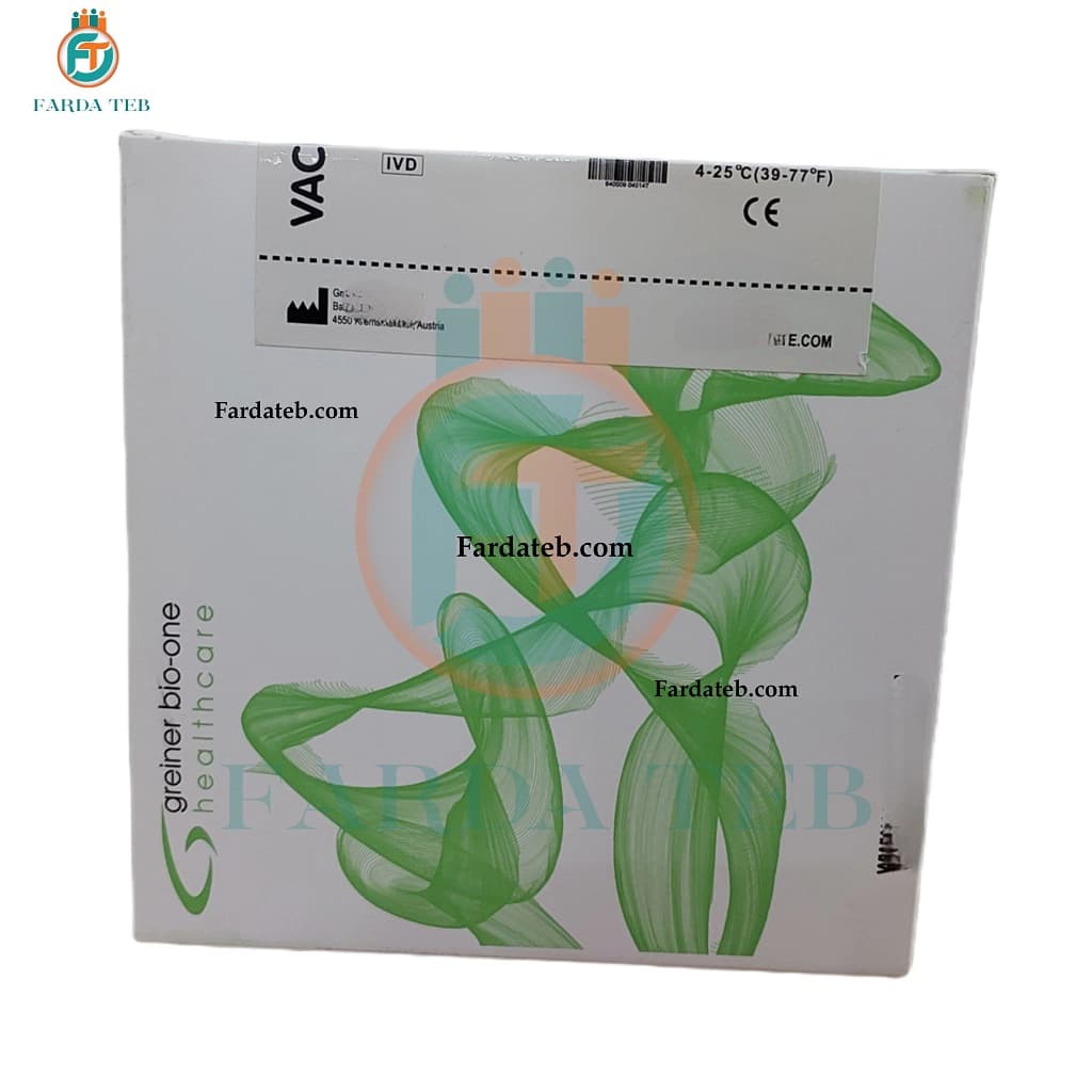 کیت پی آر پی گرینر اتریشی اورجینال| کیت پی آر پی vacuette شش 6 لوله — تصویر ۳