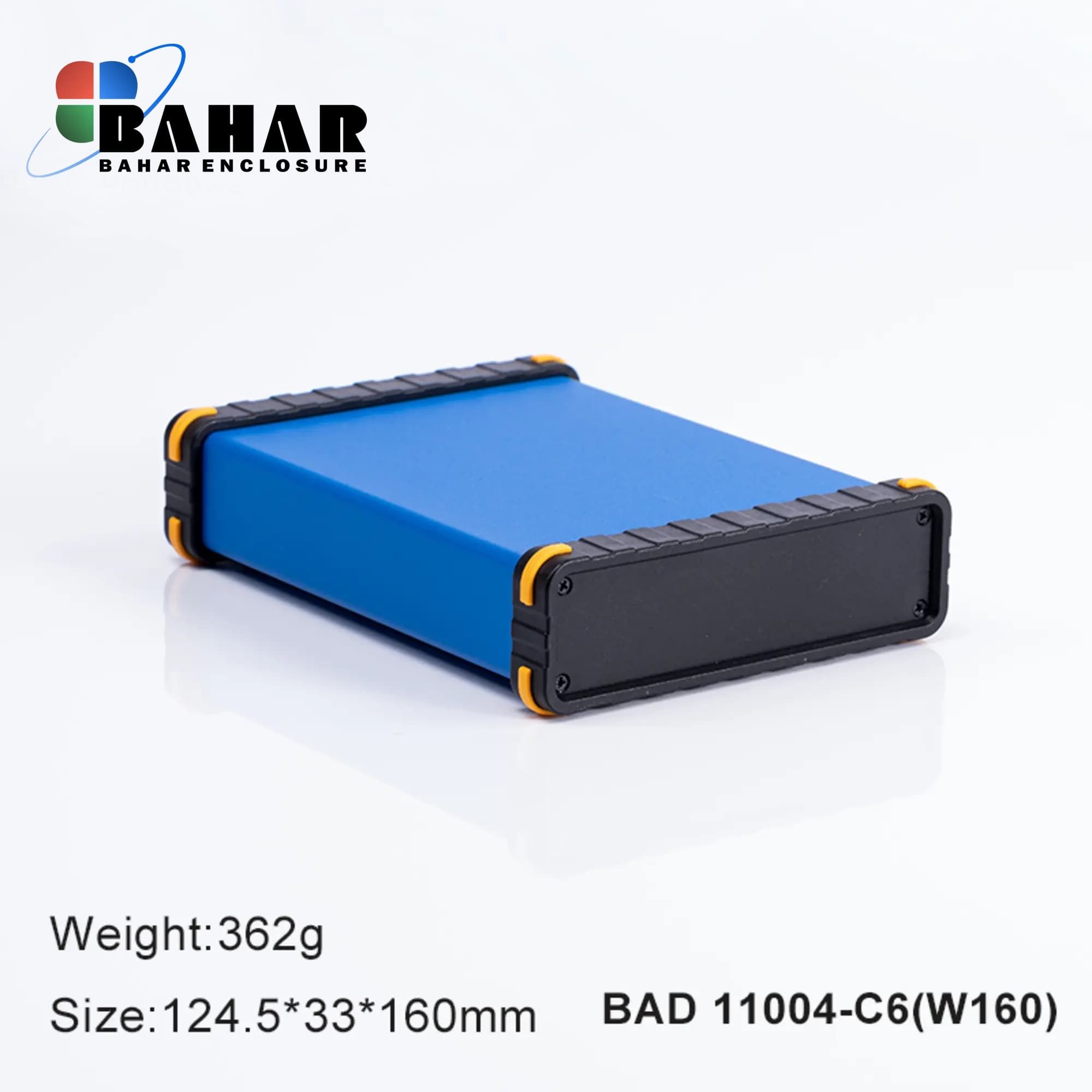 BAD 11004 C6-W160 جعبه آلومینیومی اکسترود پانل پلاستیکی
