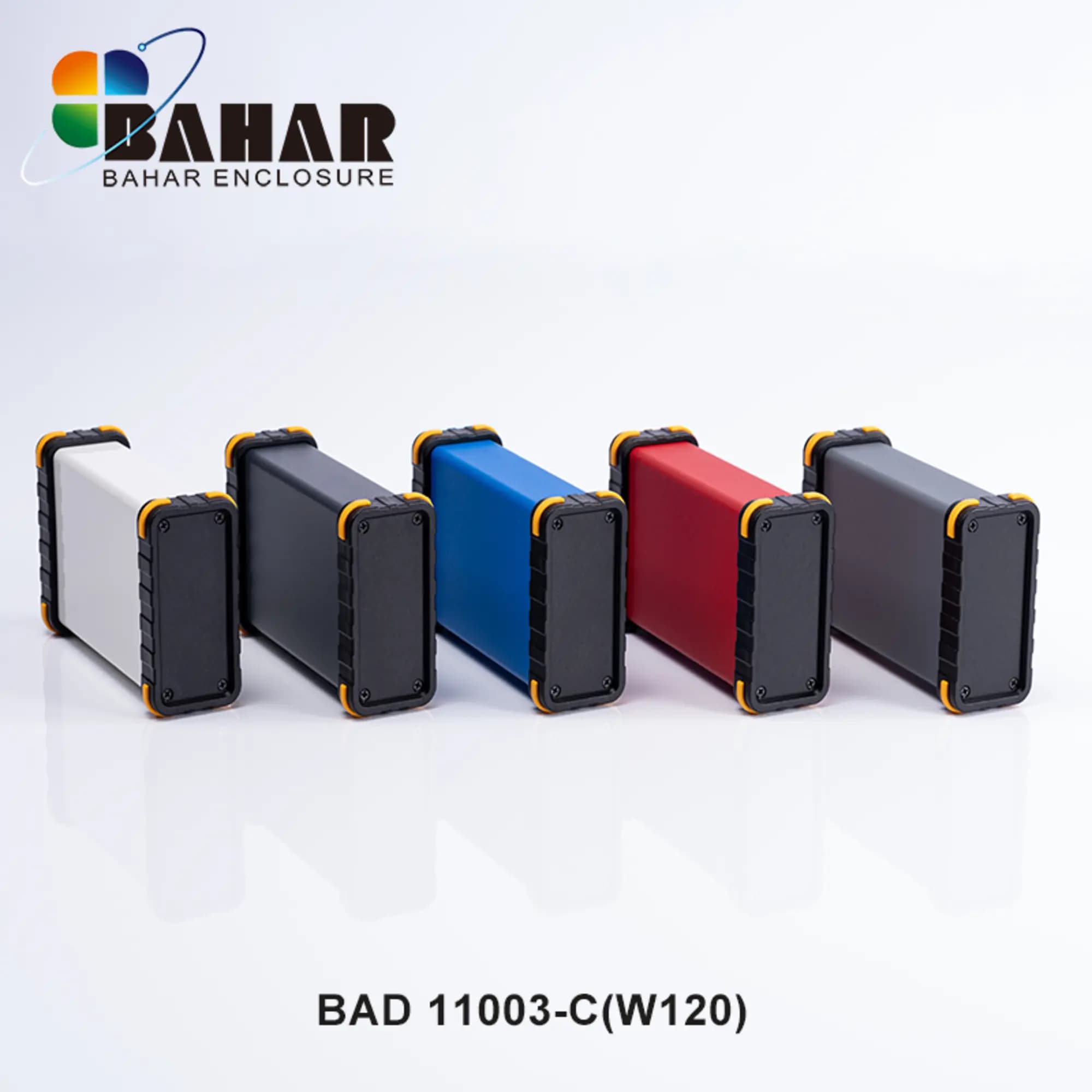 BAD 11004 C2-W120 جعبه آلومینیومی اکسترود پانل پلاستیکی — تصویر ۳