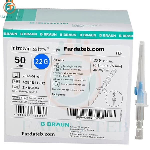 آنژیوکت آبی بی بران B Braun G22 — تصویر ۵