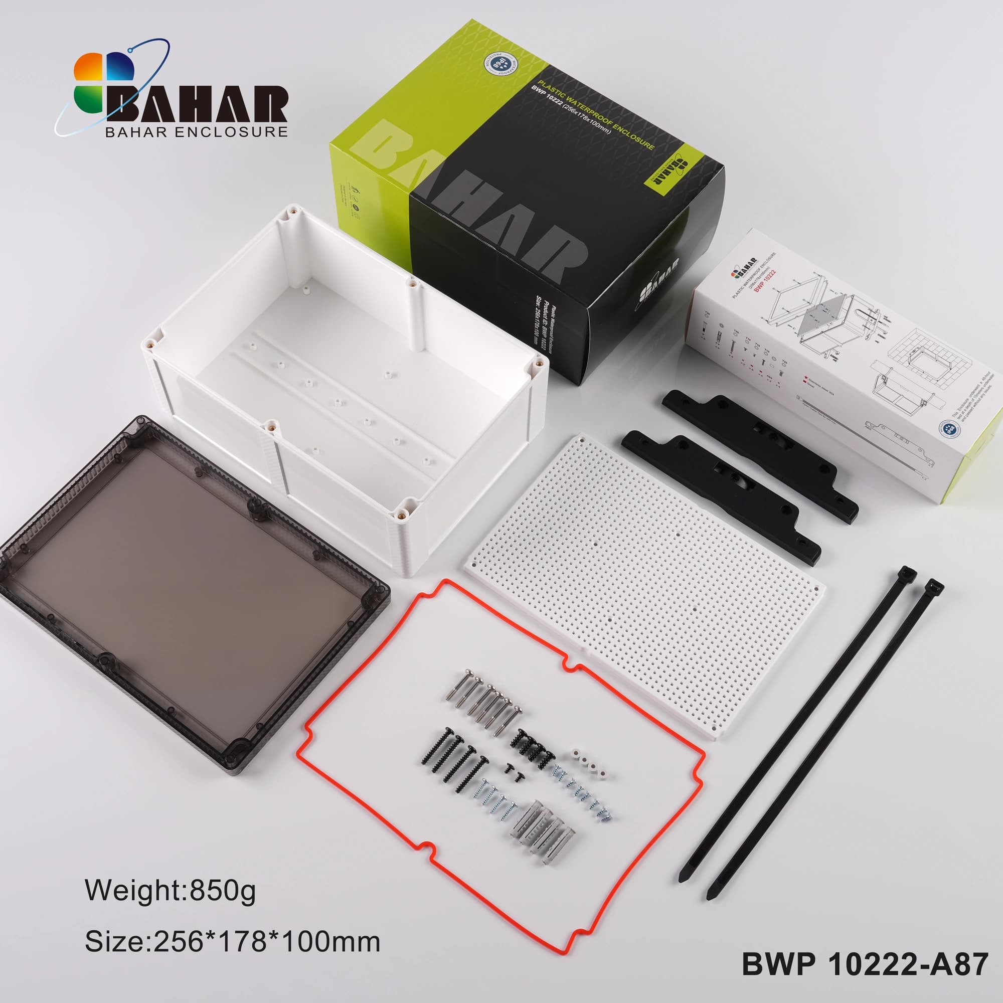 BWP 10222-A87 جعبه ضد آب قابل نصب روی دیوار و لوله — تصویر ۳