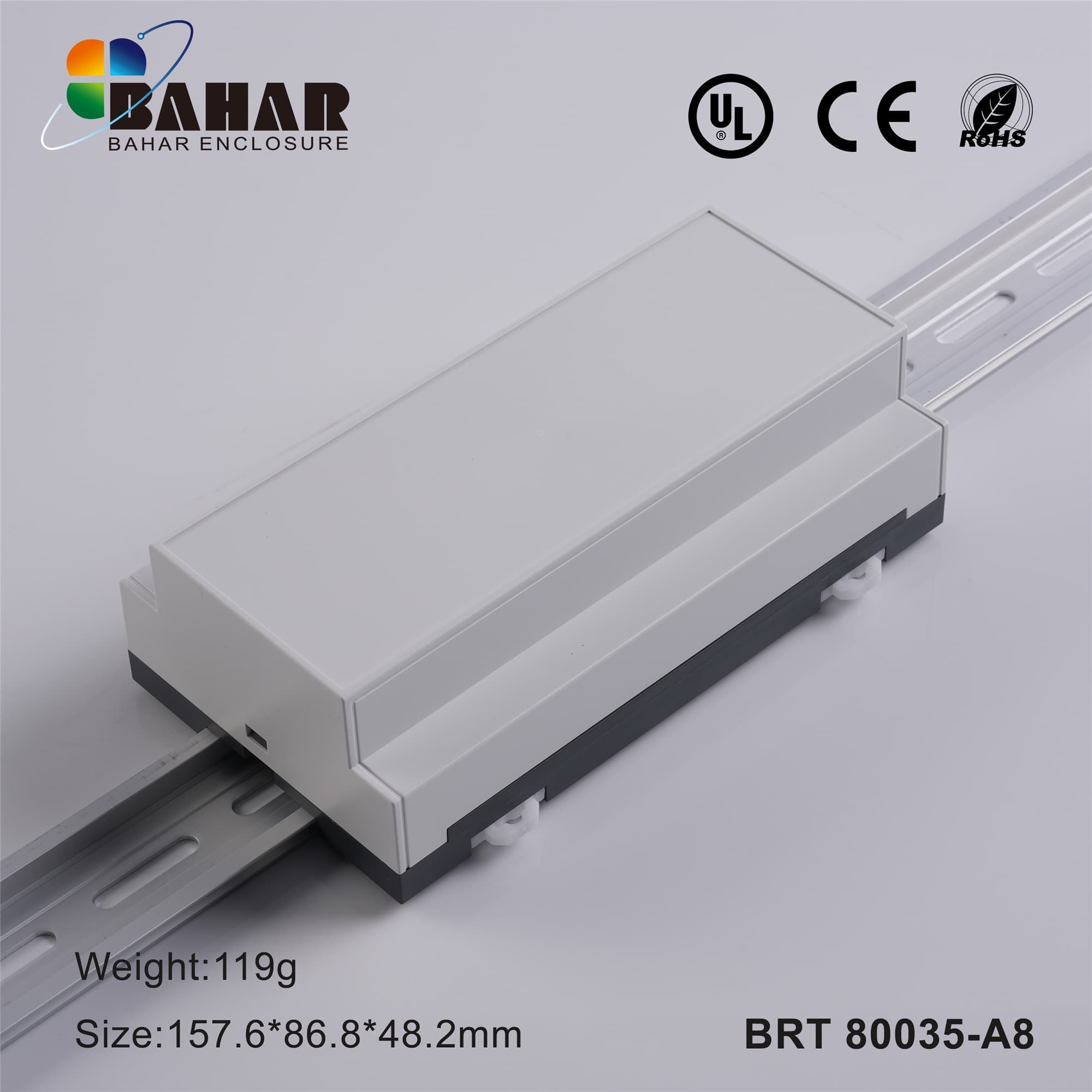 BRT 80035-B8 جعبه پلاستیکی ریلی صنعتی — تصویر ۳