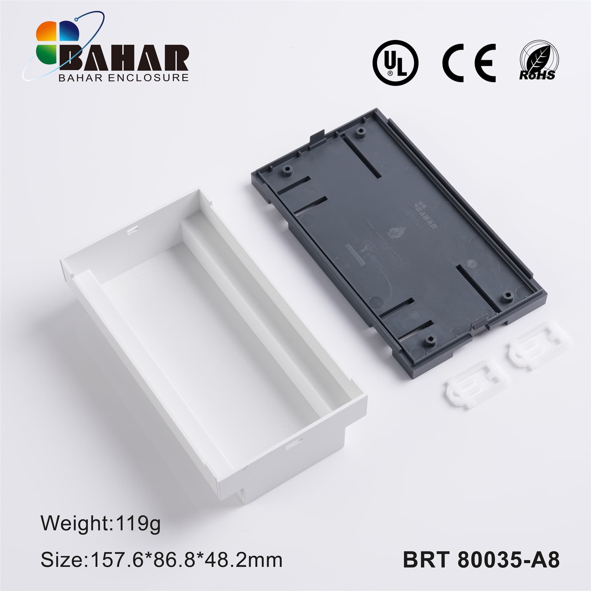 BRT 80035-B8 جعبه پلاستیکی ریلی صنعتی — تصویر ۲