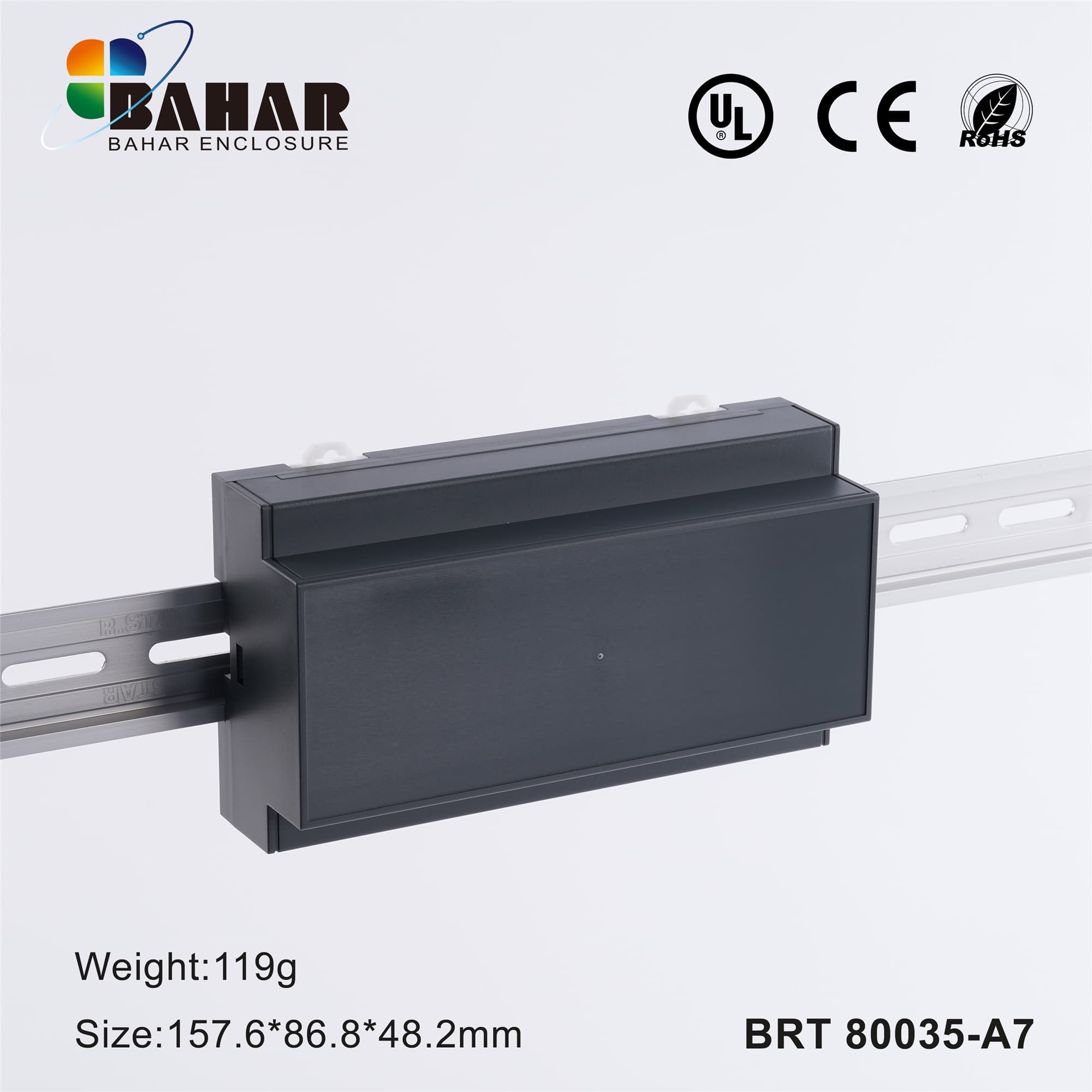 BRT 80035-B7 جعبه پلاستیکی ریلی صنعتی — تصویر ۳