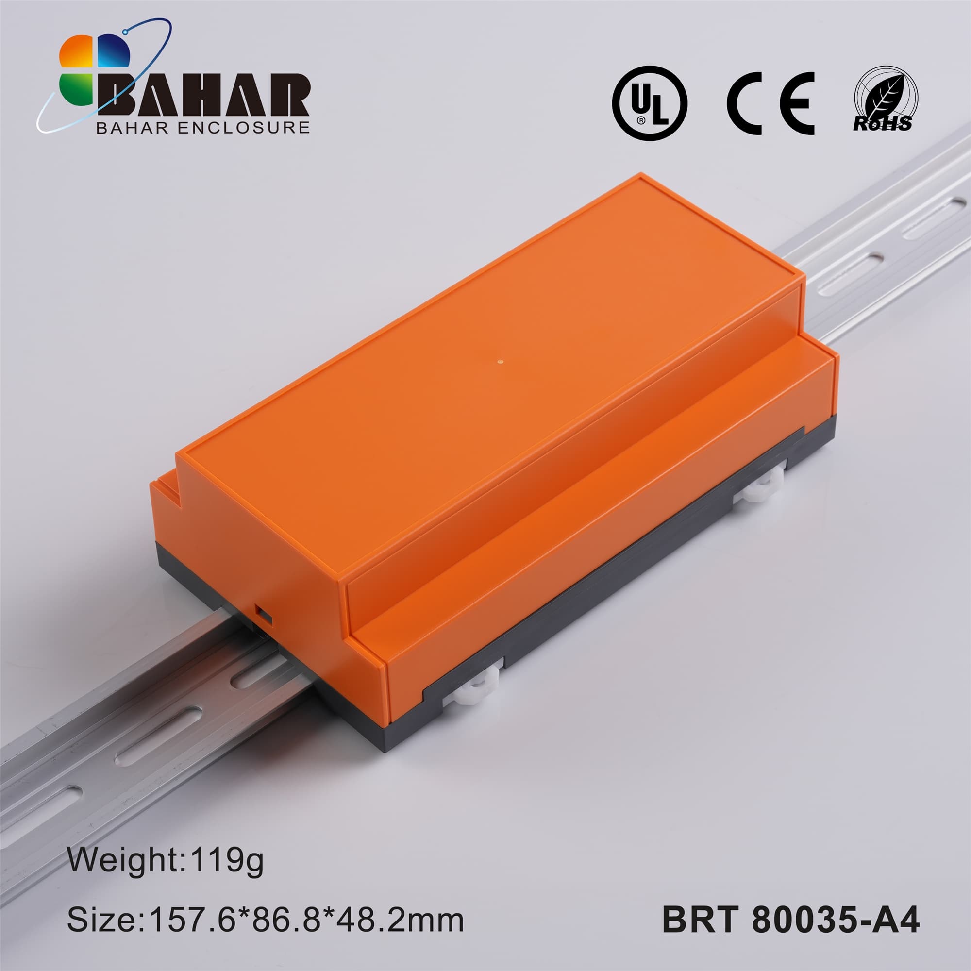 BRT 80035-B4 جعبه پلاستیکی ریلی صنعتی — تصویر ۳