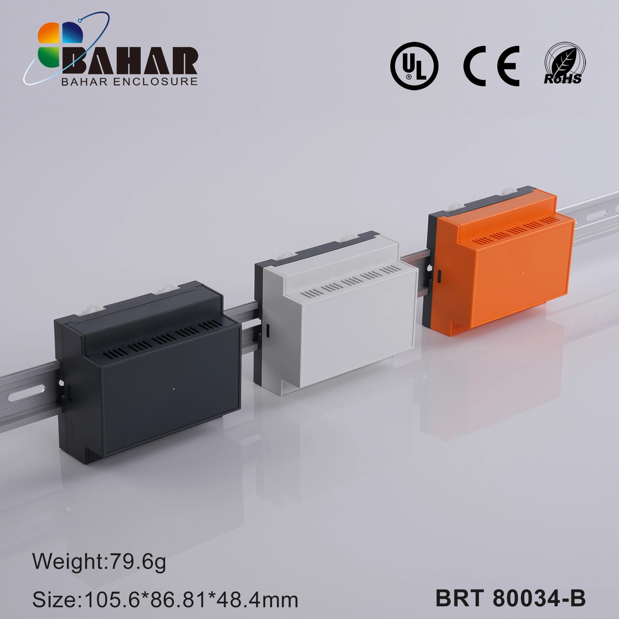 BRT 80034-B8 جعبه پلاستیکی ریلی صنعتی — تصویر ۴