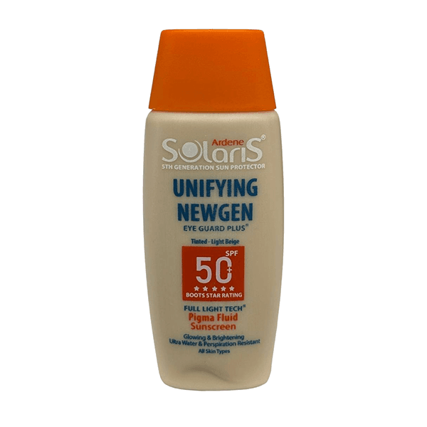 ضد آفتاب ضد لک رنگی آردن سولاریس SPF 50 بژ روشن | محافظت کامل، یکنواخت‌کننده رنگ پوست و کمک به کاهش لک
