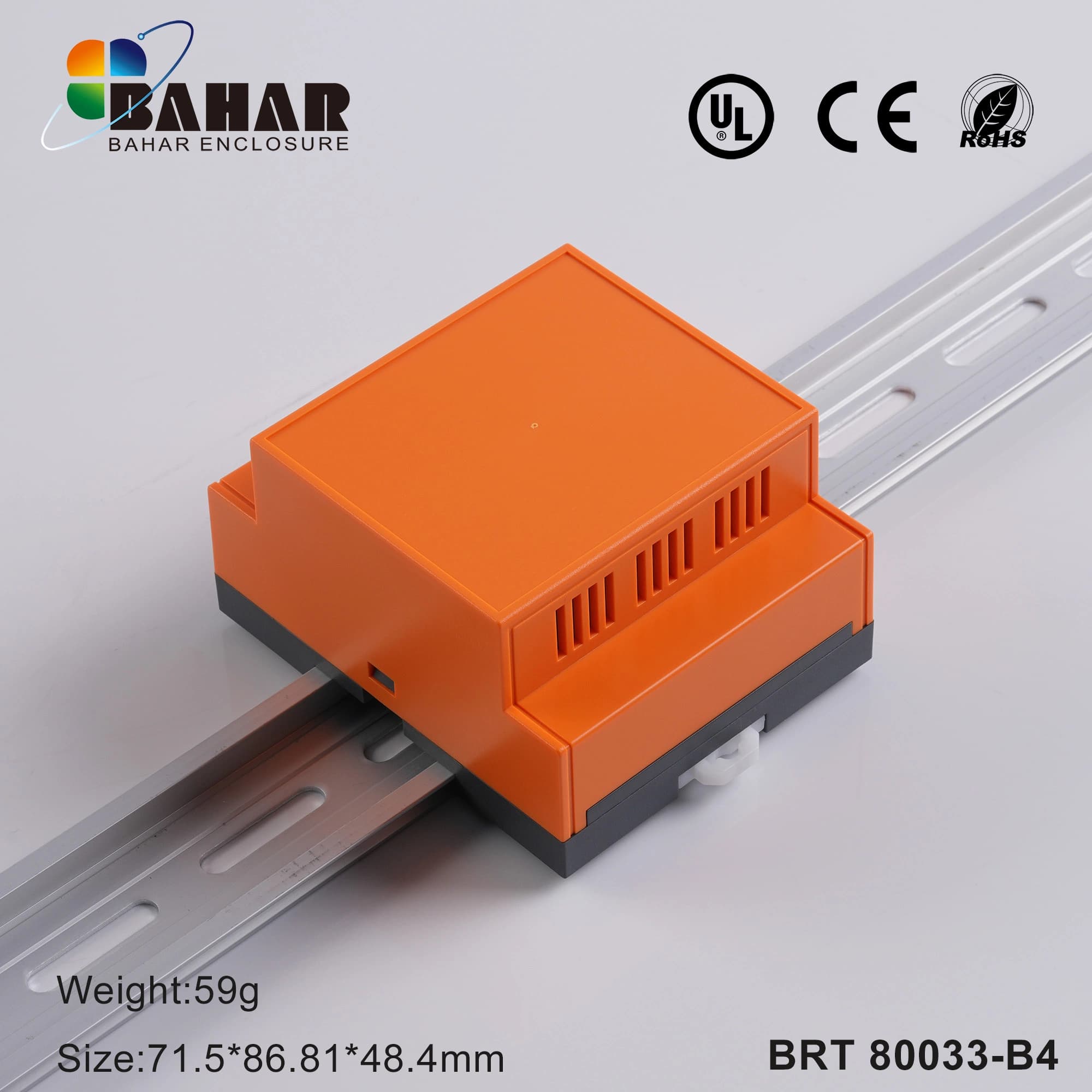 BRT 80033-B4 جعبه پلاستیکی ریلی صنعتی — تصویر ۳