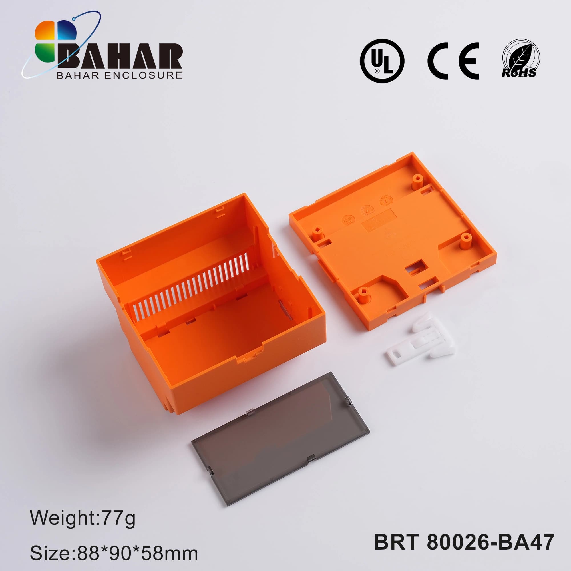 BRT 80026-BA47 جعبه پلاستیکی ریلی صنعتی — تصویر ۲