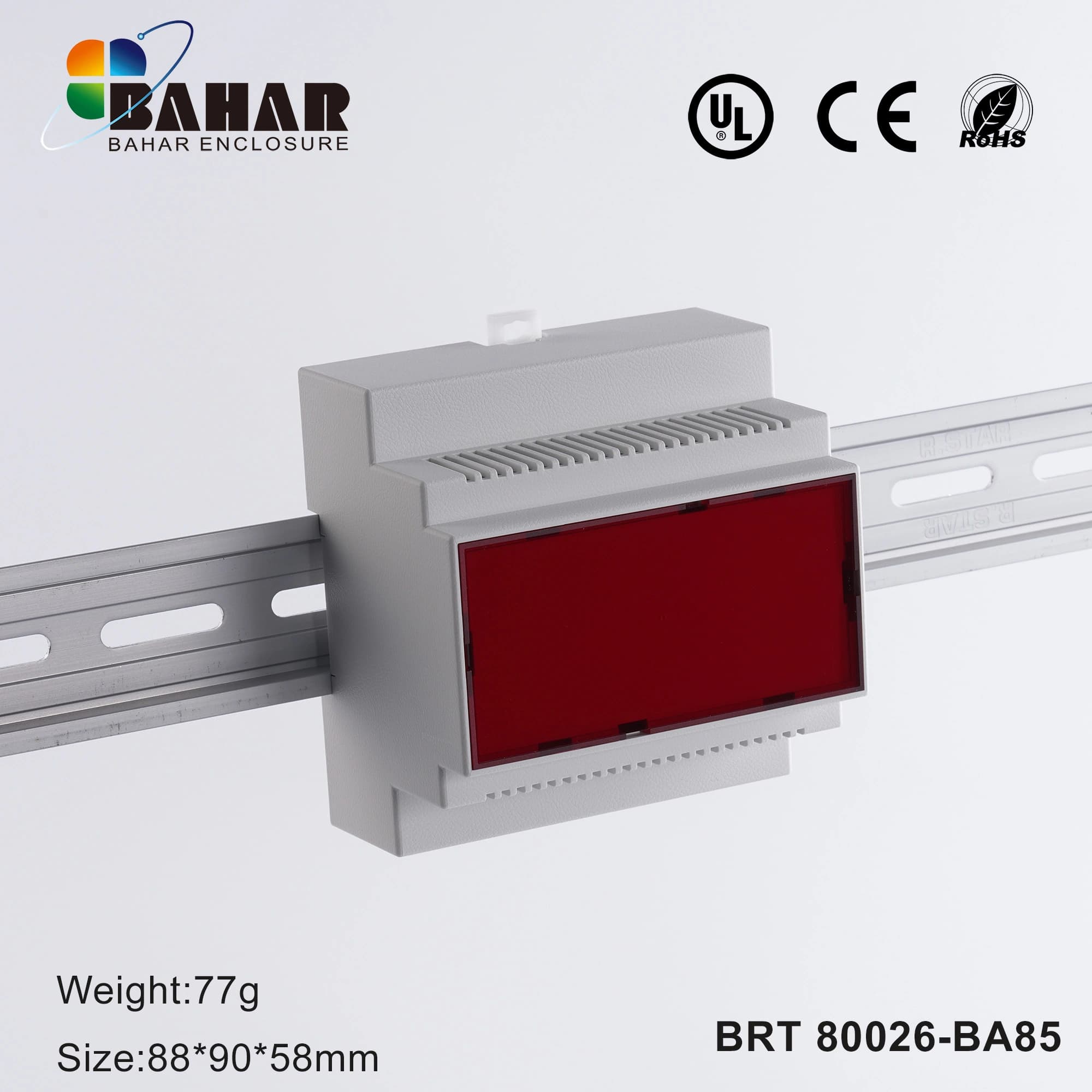 BRT 80026-BA85 جعبه پلاستیکی ریلی صنعتی — تصویر ۳