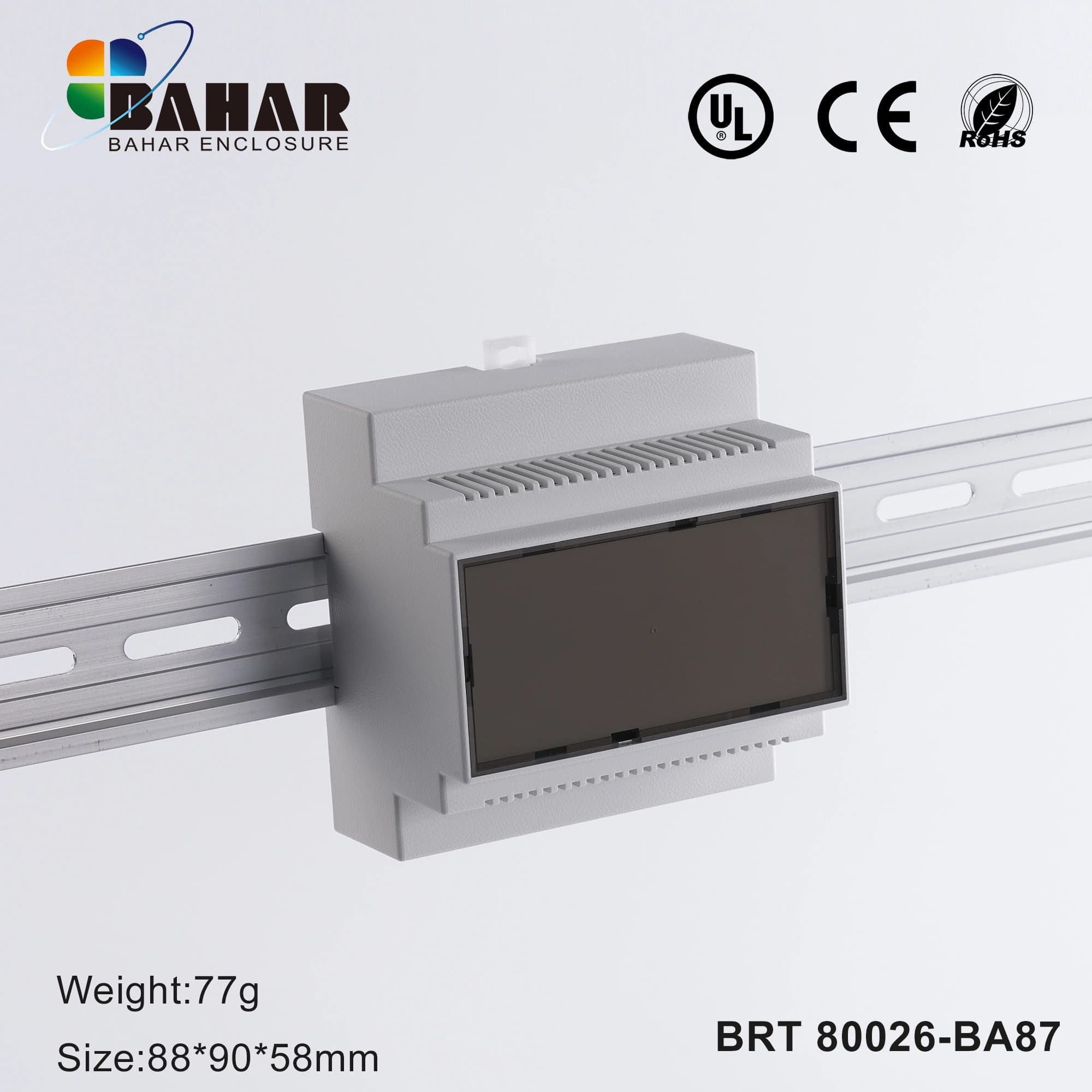 BRT 80026-BA87 جعبه پلاستیکی ریلی صنعتی — تصویر ۳