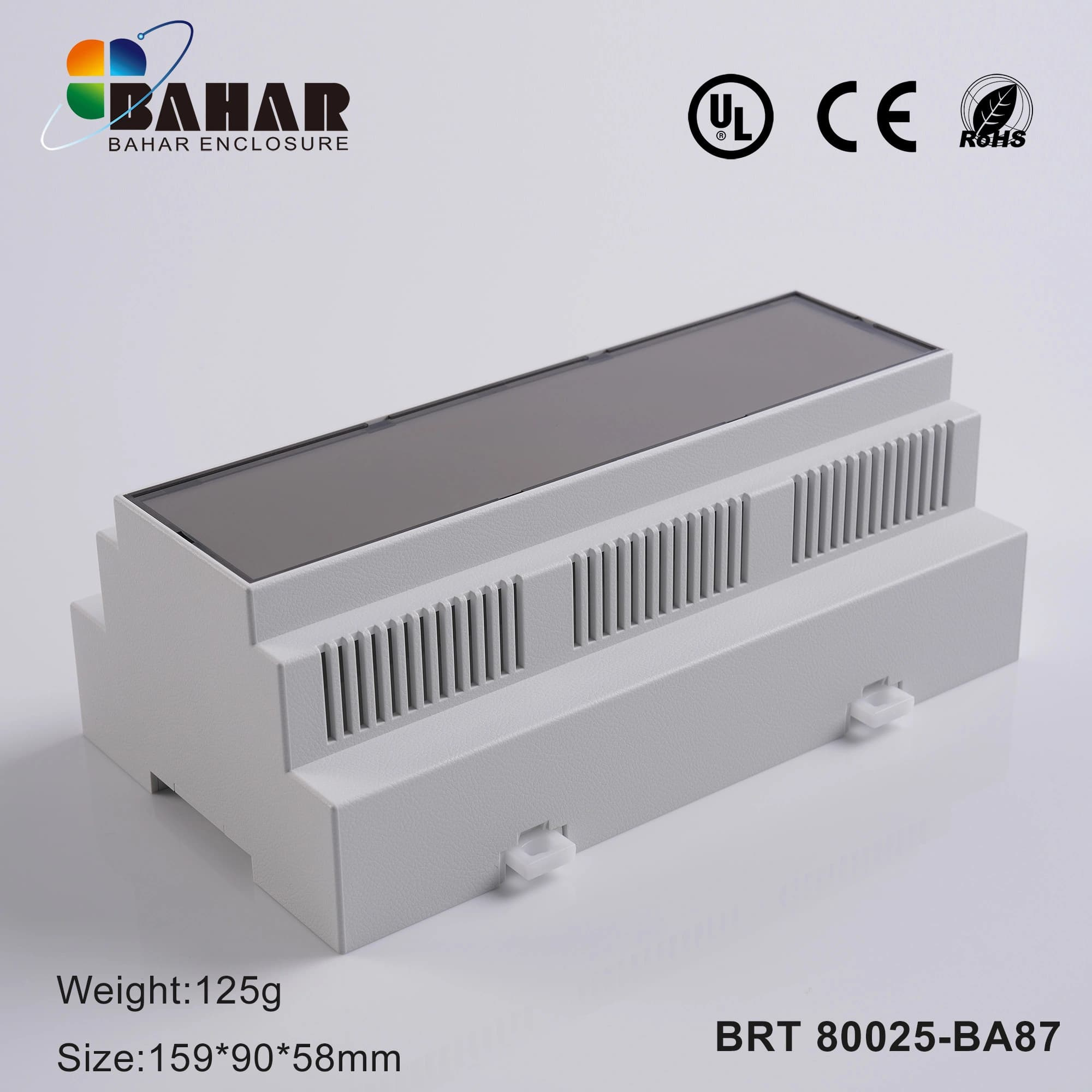 BRT 80025-BA87 جعبه پلاستیکی ریلی صنعتی