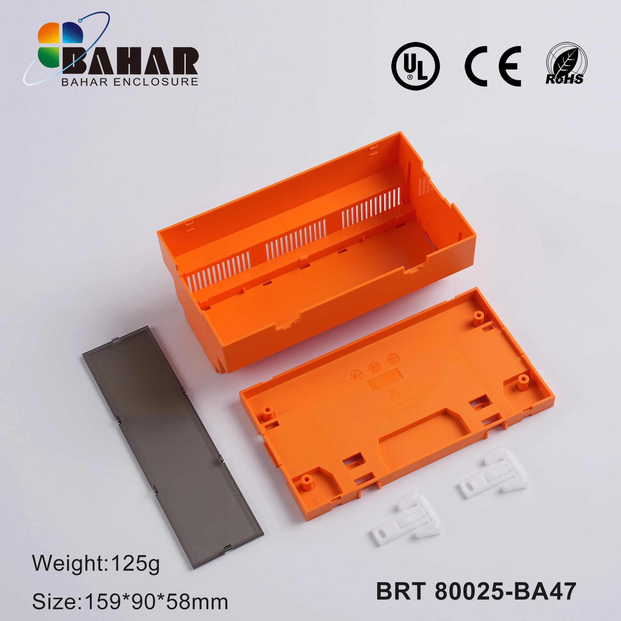 BRT 80025-BA47 جعبه پلاستیکی ریلی صنعتی — تصویر ۲