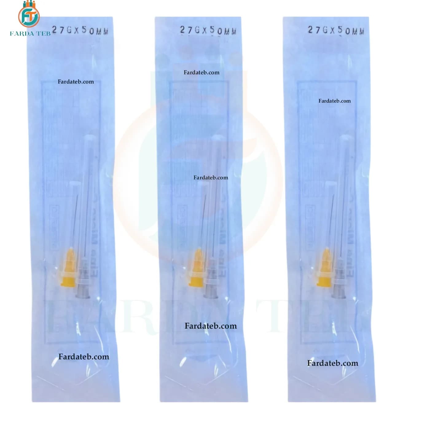 سوزن میکروکانولا گیج ۲۷ طول 50 میلی متر برند تایم مشین