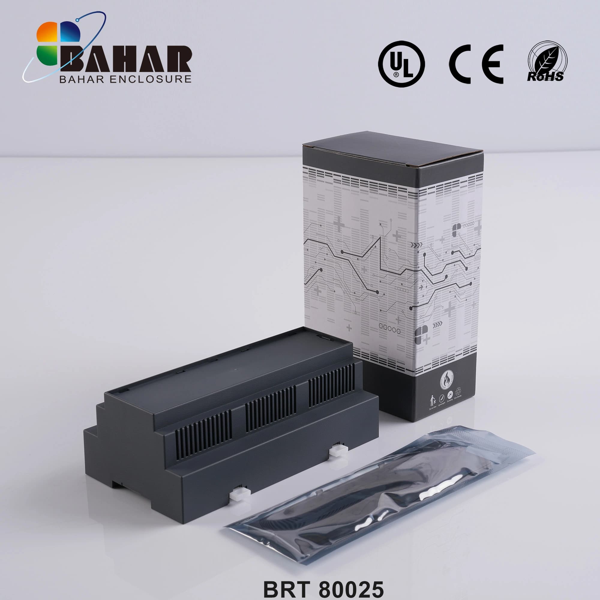 BRT 80025-BA77 جعبه پلاستیکی ریلی صنعتی — تصویر ۴