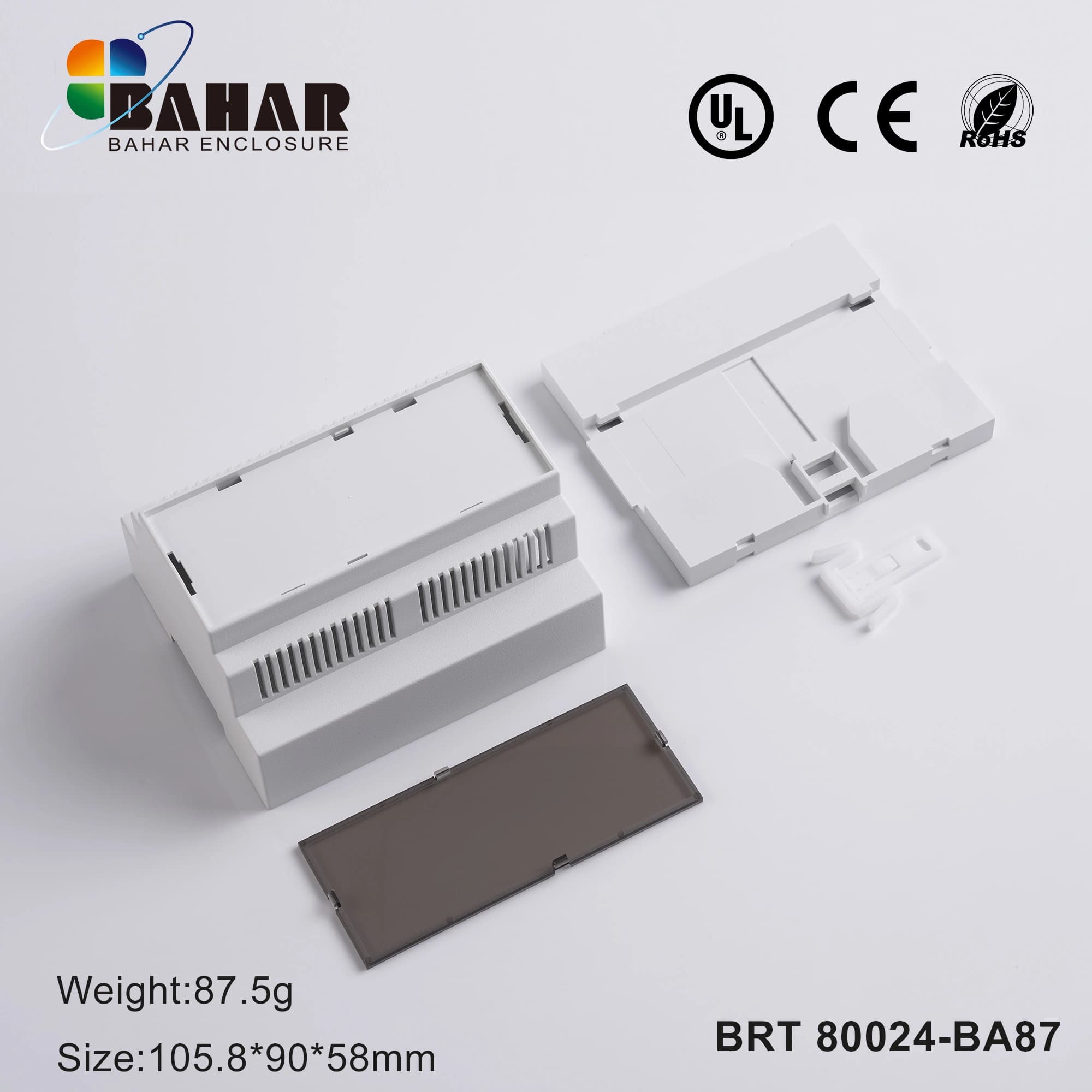 BRT 80024-BA87 جعبه پلاستیکی ریلی صنعتی — تصویر ۳