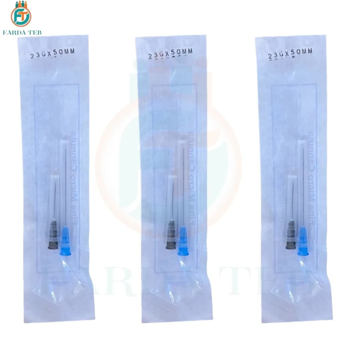 سوزن میکروکانولا گیج 23 طول 50 میلی متر