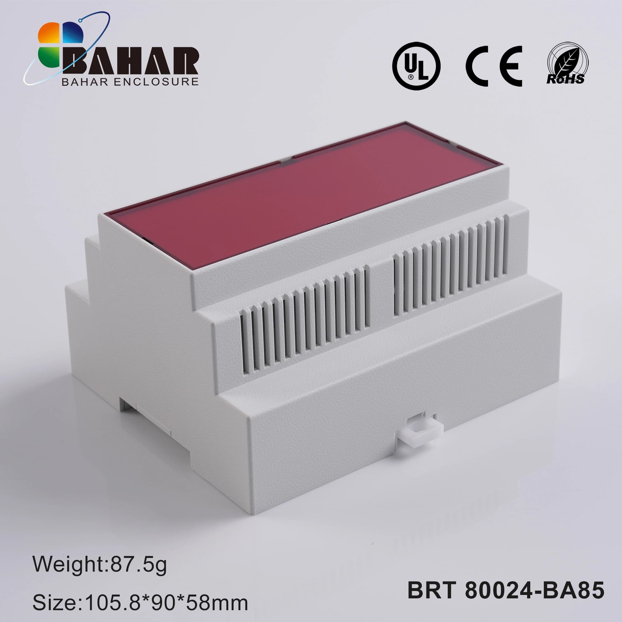 BRT 80024-BA85 جعبه پلاستیکی ریلی صنعتی