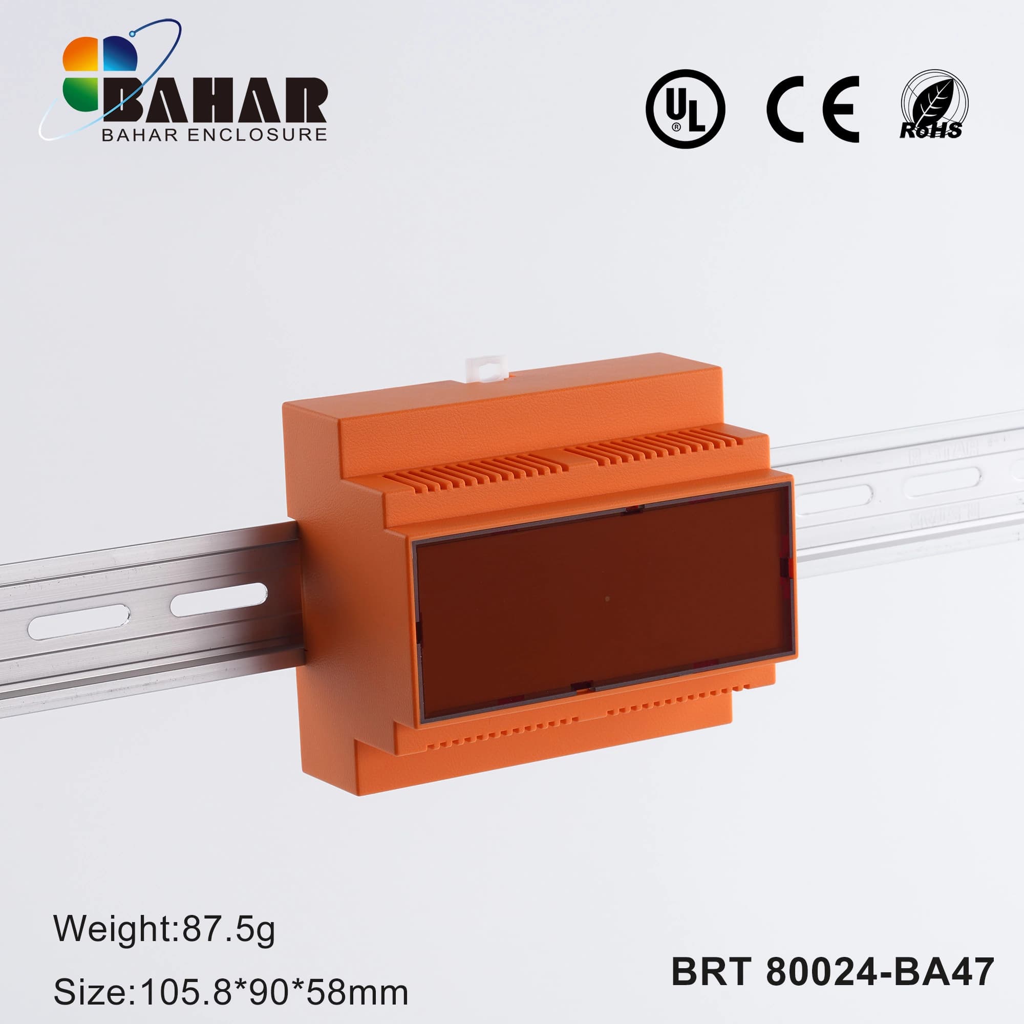 BRT 80024-BA47 جعبه پلاستیکی ریلی صنعتی — تصویر ۳