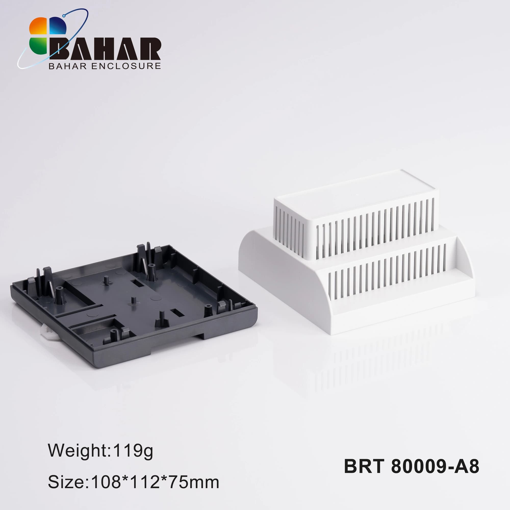 BRT 80009-A8 جعبه پلاستیکی ریلی صنعتی — تصویر ۲