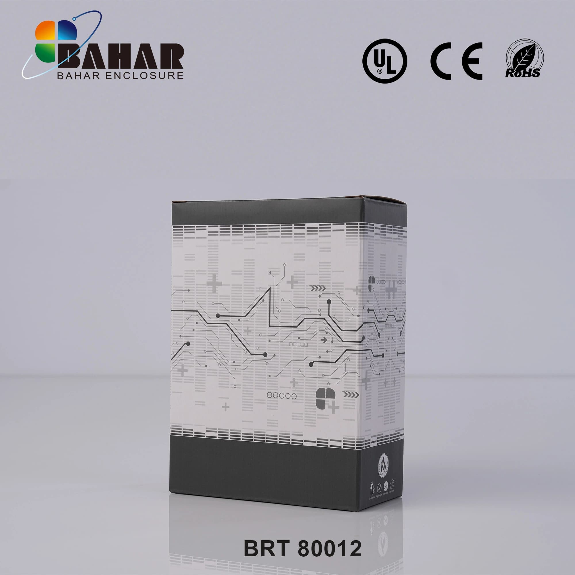 BRT 80012-A8 جعبه پلاستیکی ریلی صنعتی — تصویر ۴