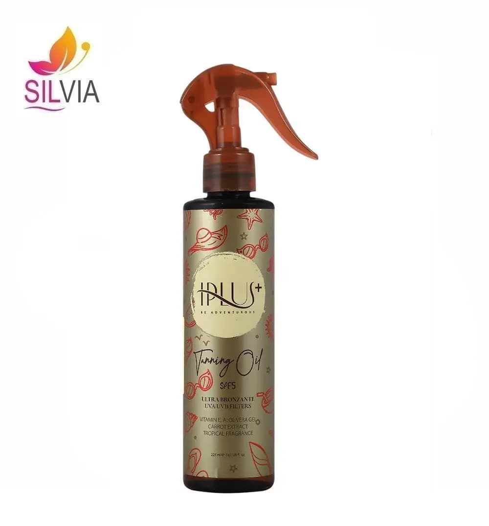 روغن آفتاب برنزه کننده پوست با SPF5 آی پلاس 225 میل