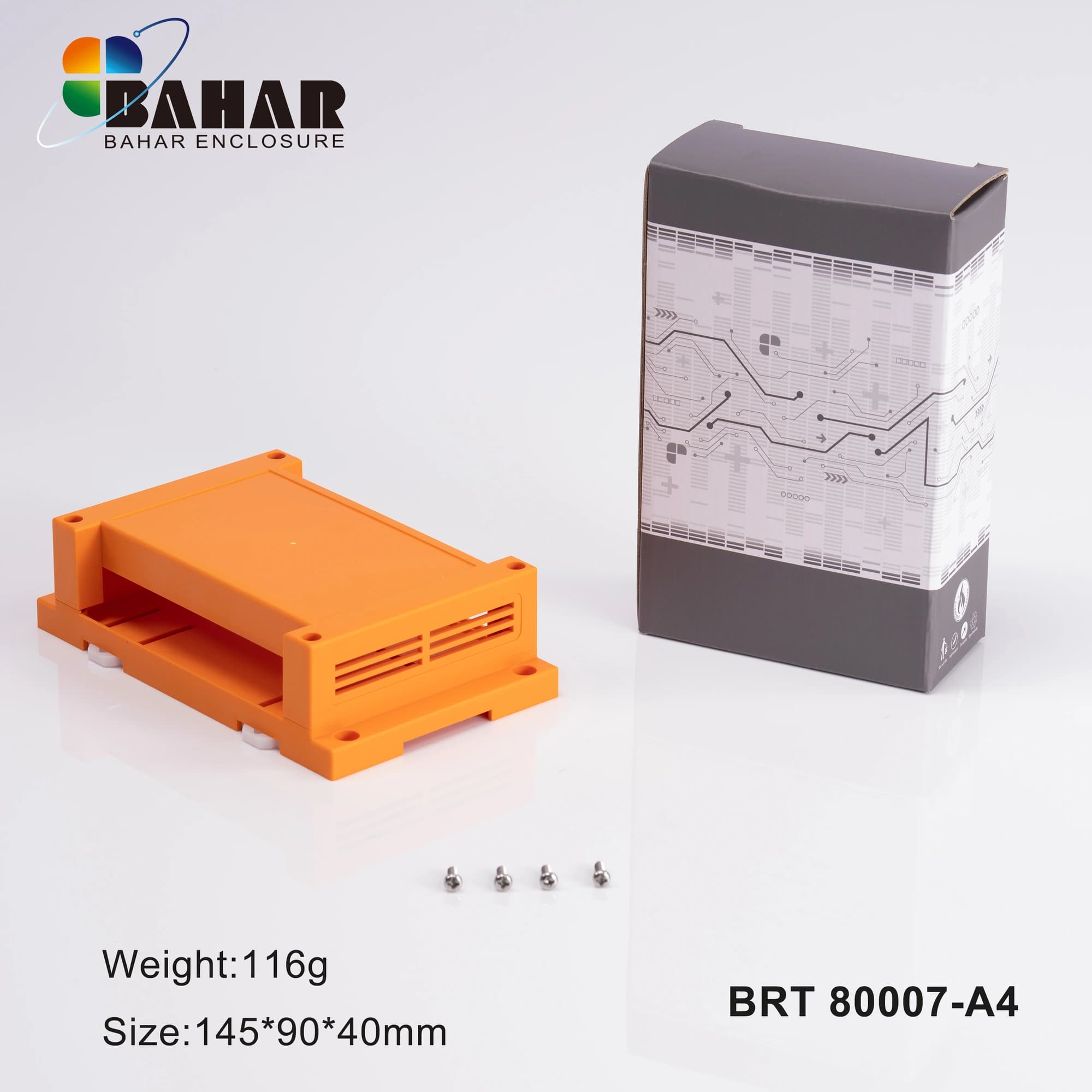 BRT 80007-A4 جعبه پلاستیکی ریلی صنعتی — تصویر ۳