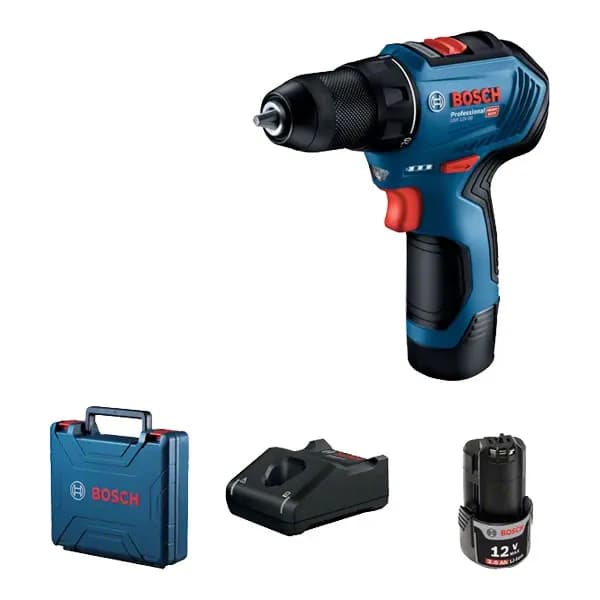 دریل پیچ گوشتی شارژی بوش GSR 12V-30 — تصویر ۹