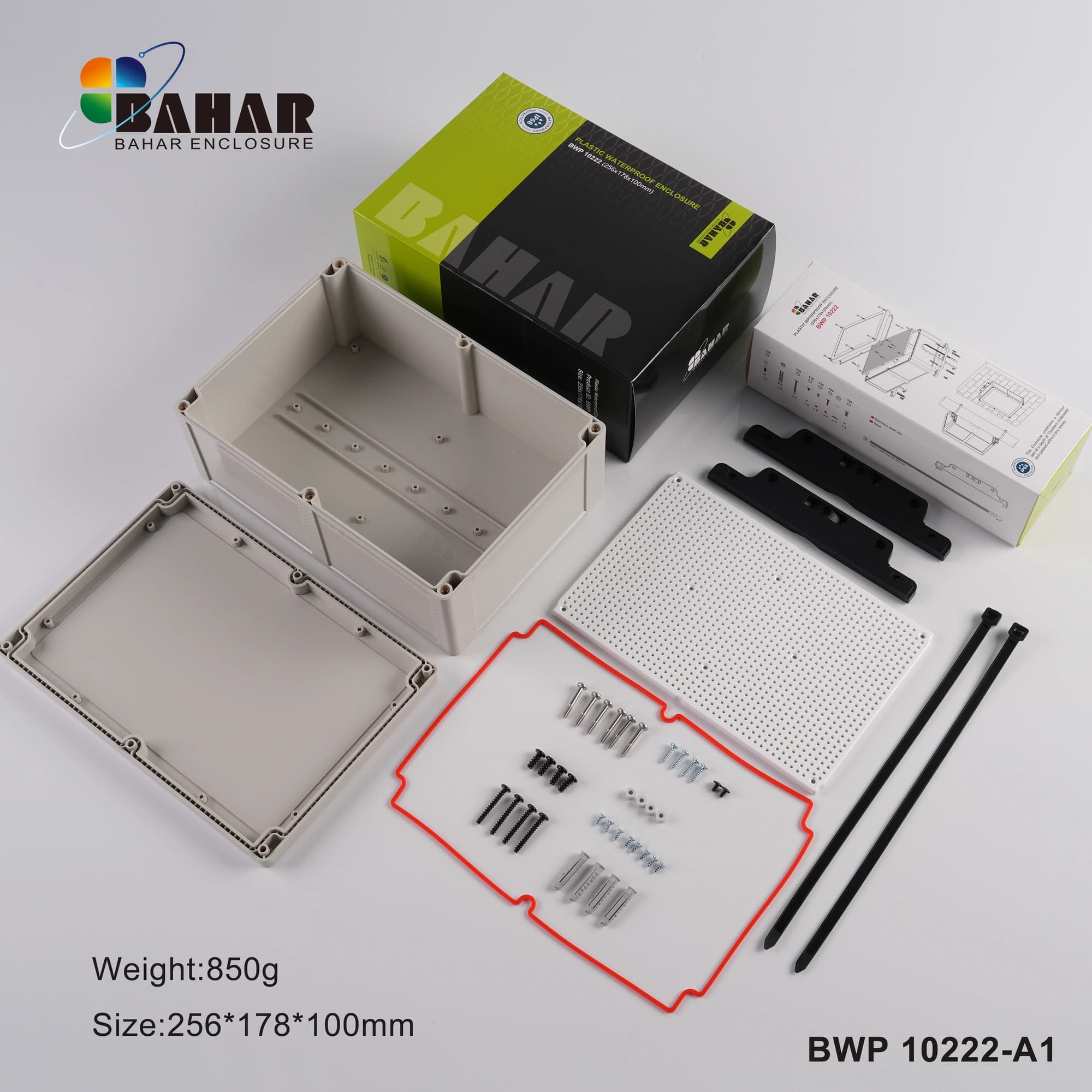 BWP 10222-A1 جعبه ضد آب قابل نصب روی دیوار و لوله — تصویر ۴