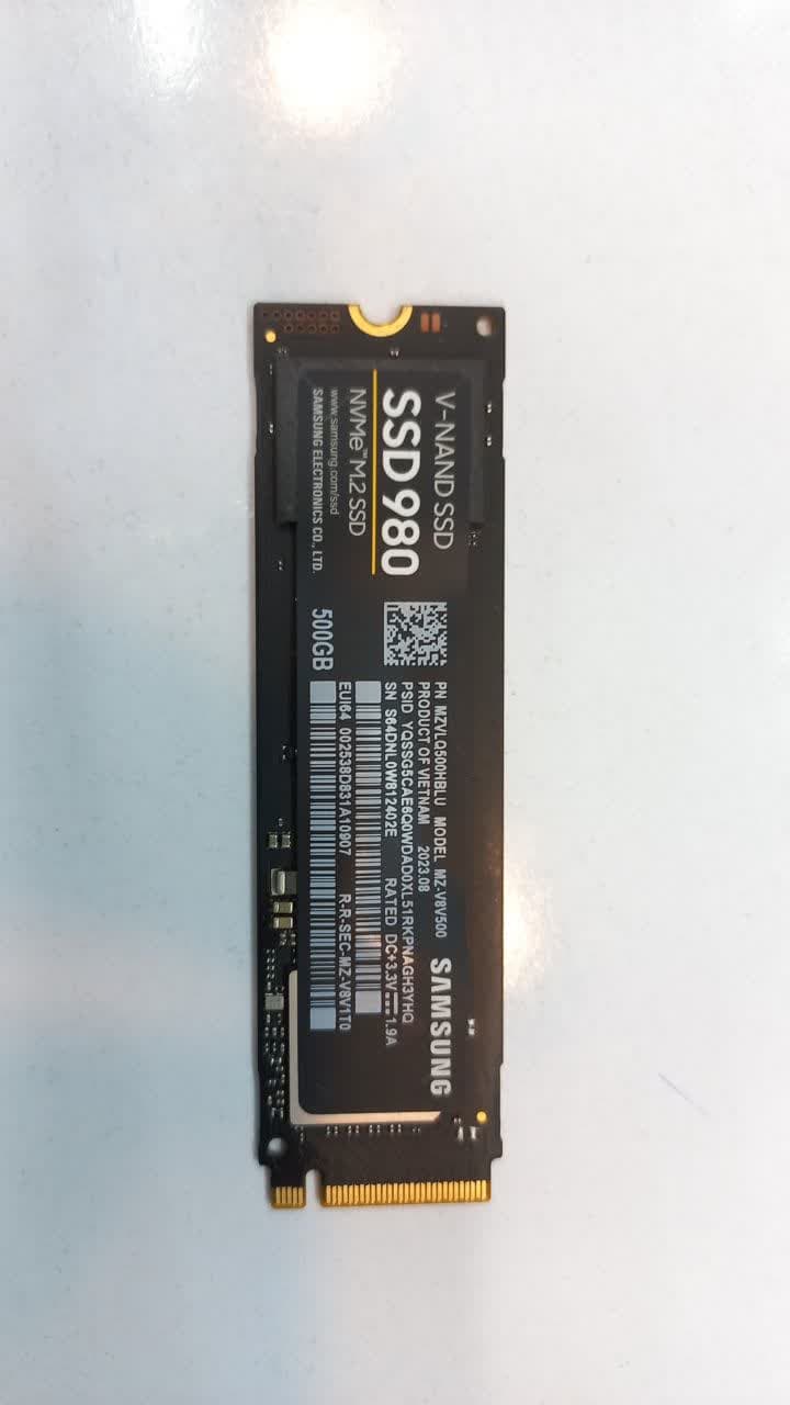 حافظه SSD سامسونگ مدل 980 ظرفیت ۵۰۰ گیگابایت — تصویر ۴