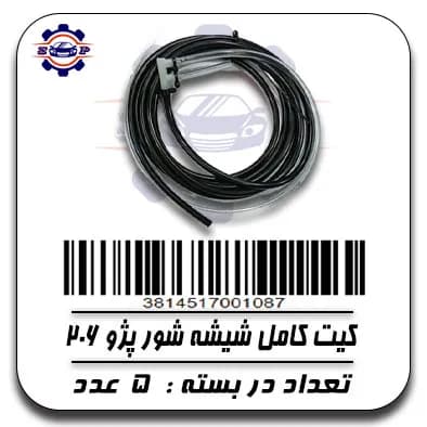 کیت کامل شیشه شور پژو 206