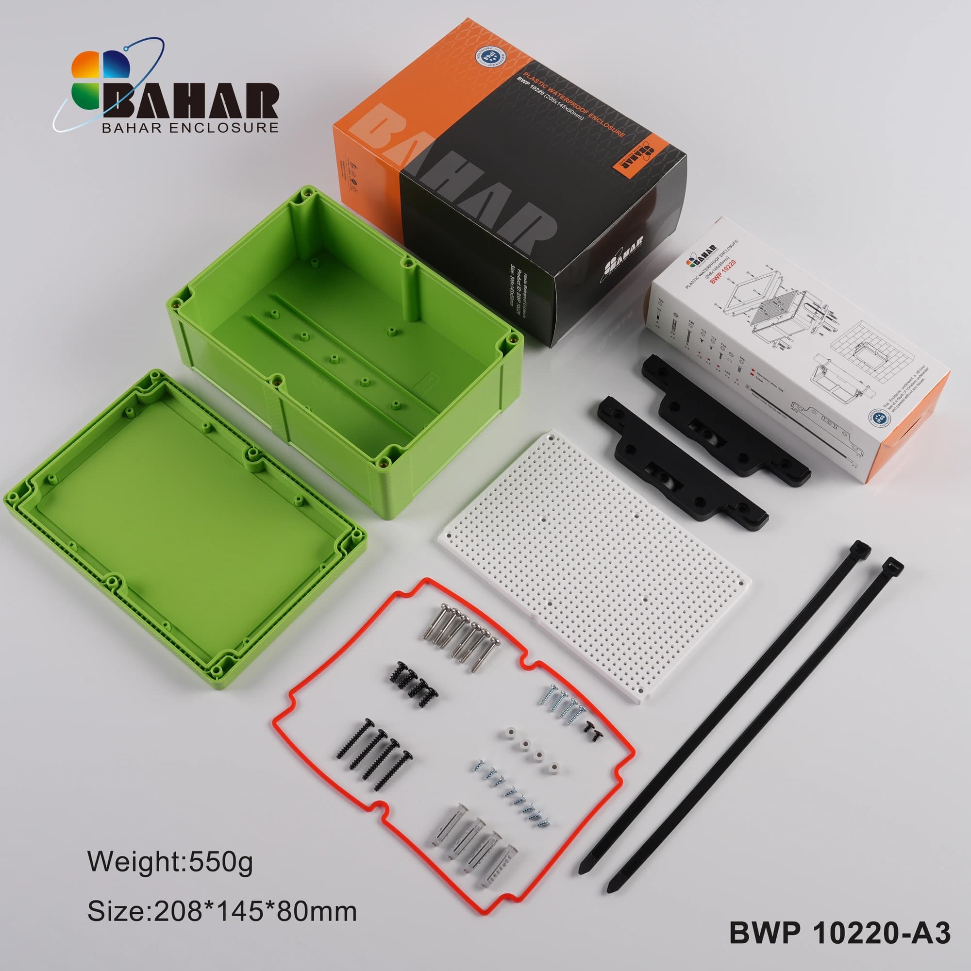 BWP 10220-A3 جعبه برق ضدآب — تصویر ۳