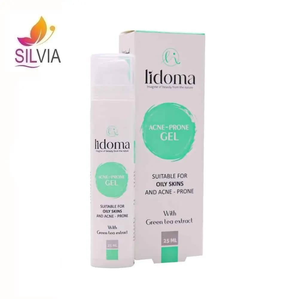 ژل ضد جوش پوست چرب و جوش دار لیدوما lidomaحجم 25 میل