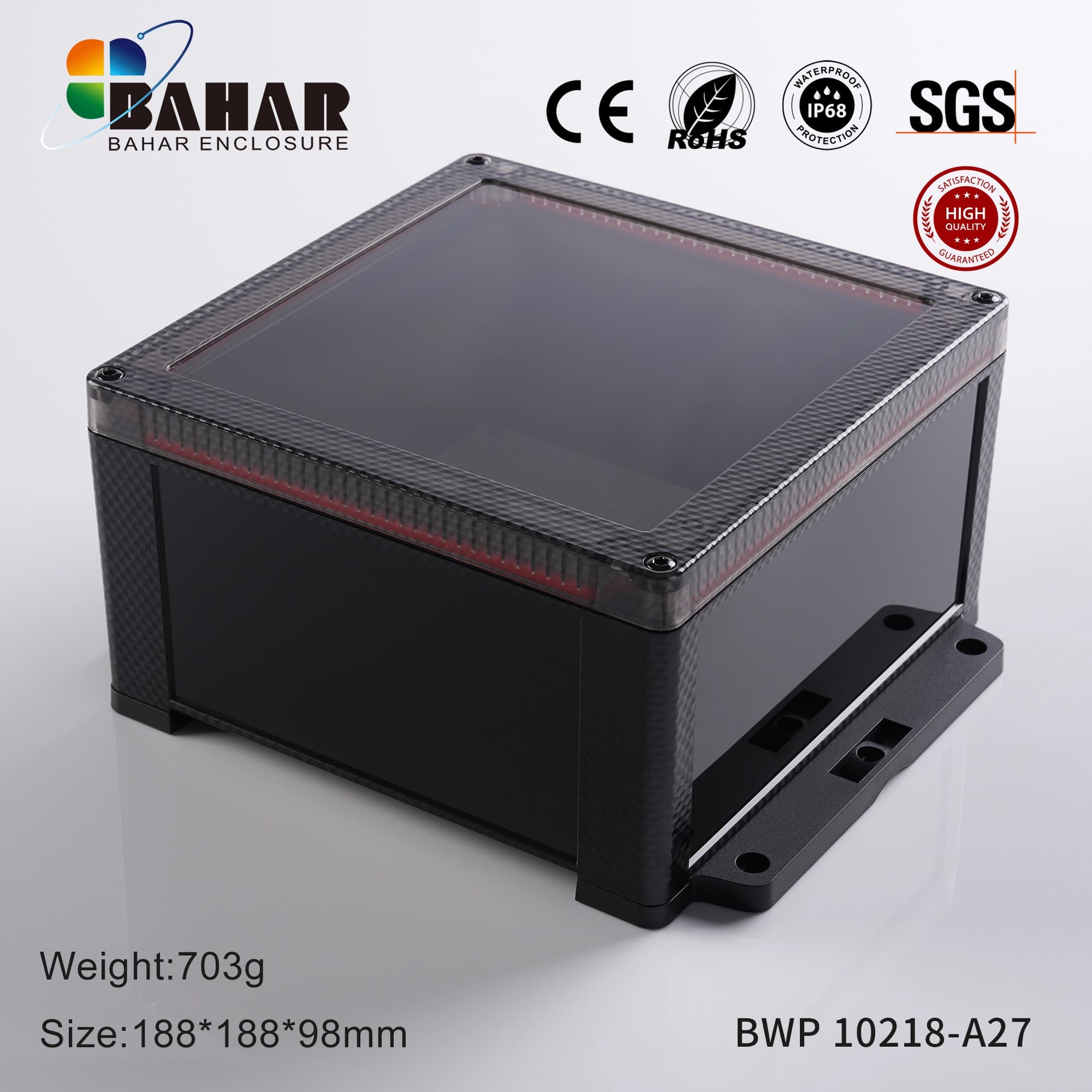 BWP 10218-A27 جعبه الکترونیکی ضدآب — تصویر ۲