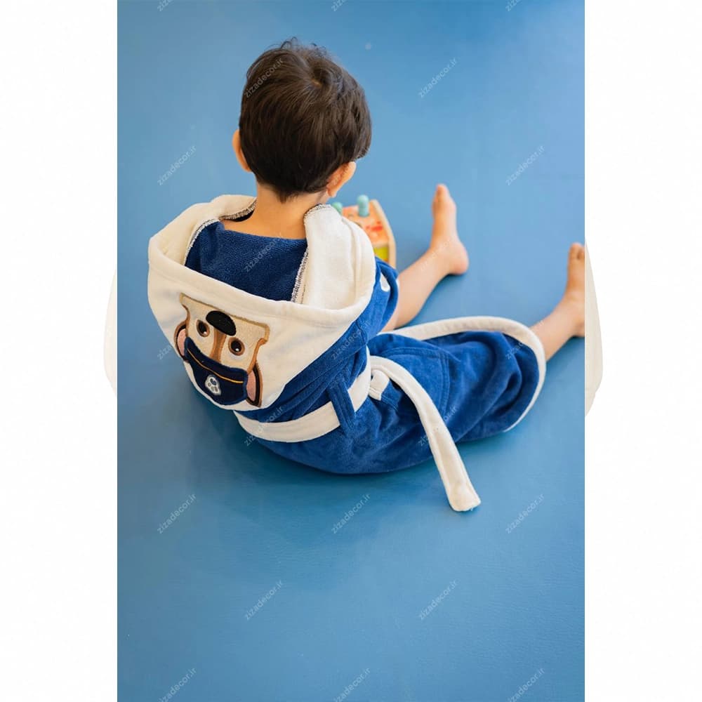 حوله تن‌پوش کلاه‌دار فانتزی کودک طرح چیس سگ‌های نگهبان Paw Patrol — تصویر ۶