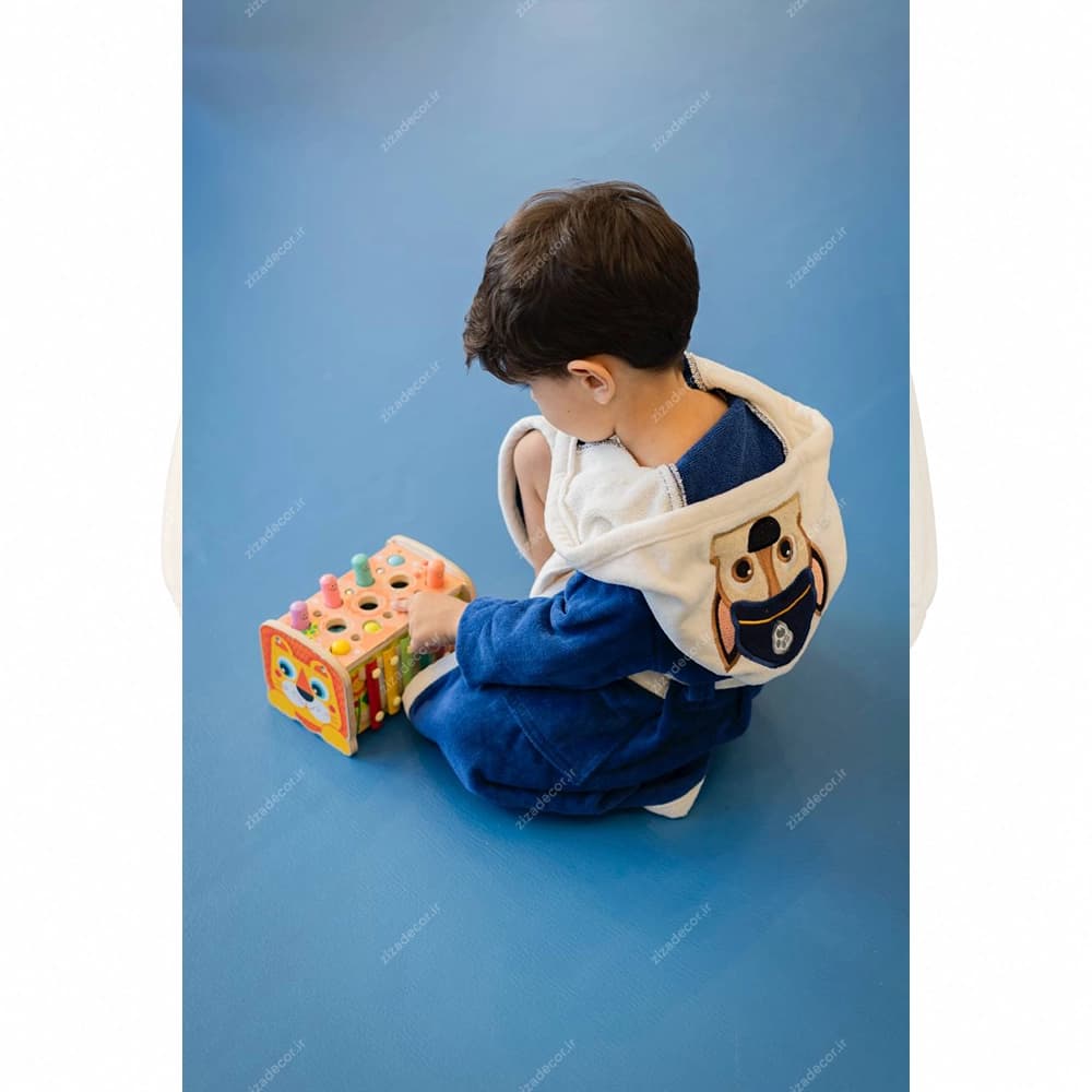 حوله تن‌پوش کلاه‌دار فانتزی کودک طرح چیس سگ‌های نگهبان Paw Patrol — تصویر ۷