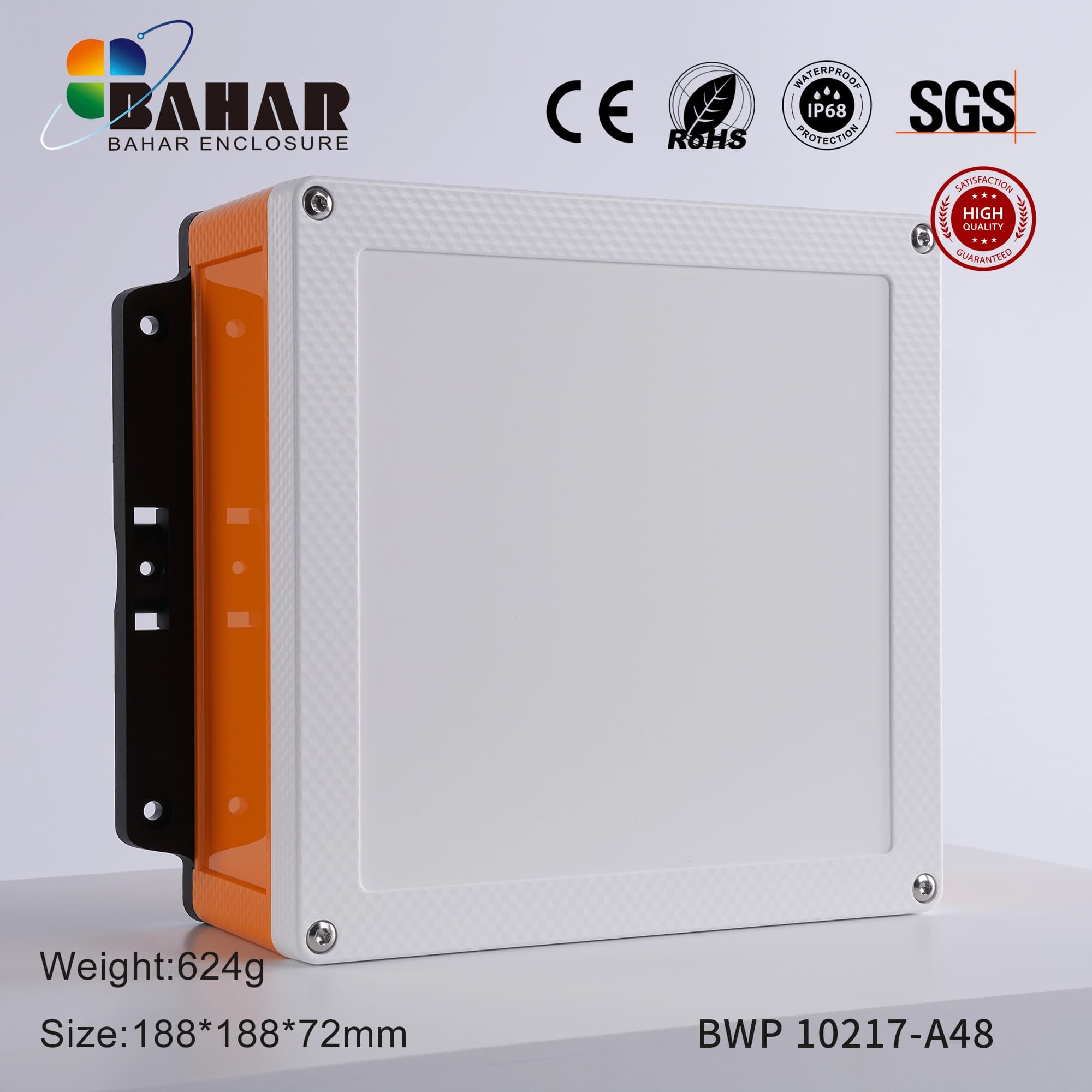 BWP 10217-A48 جعبه ضد آب قابل نصب روی دیوار و لوله — تصویر ۳