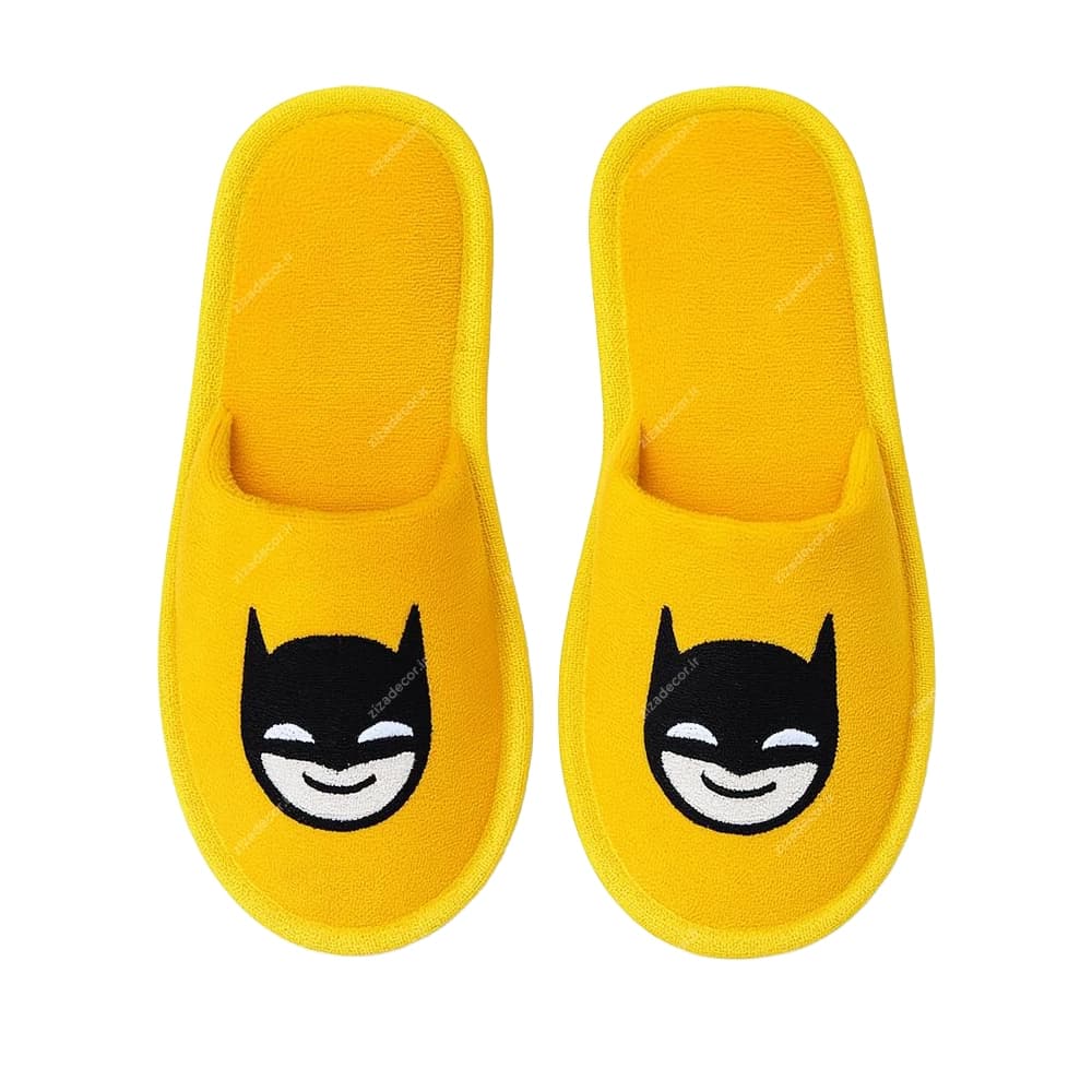 دمپایی حوله‌ای فانتزی کودک طرح بتمن Batman