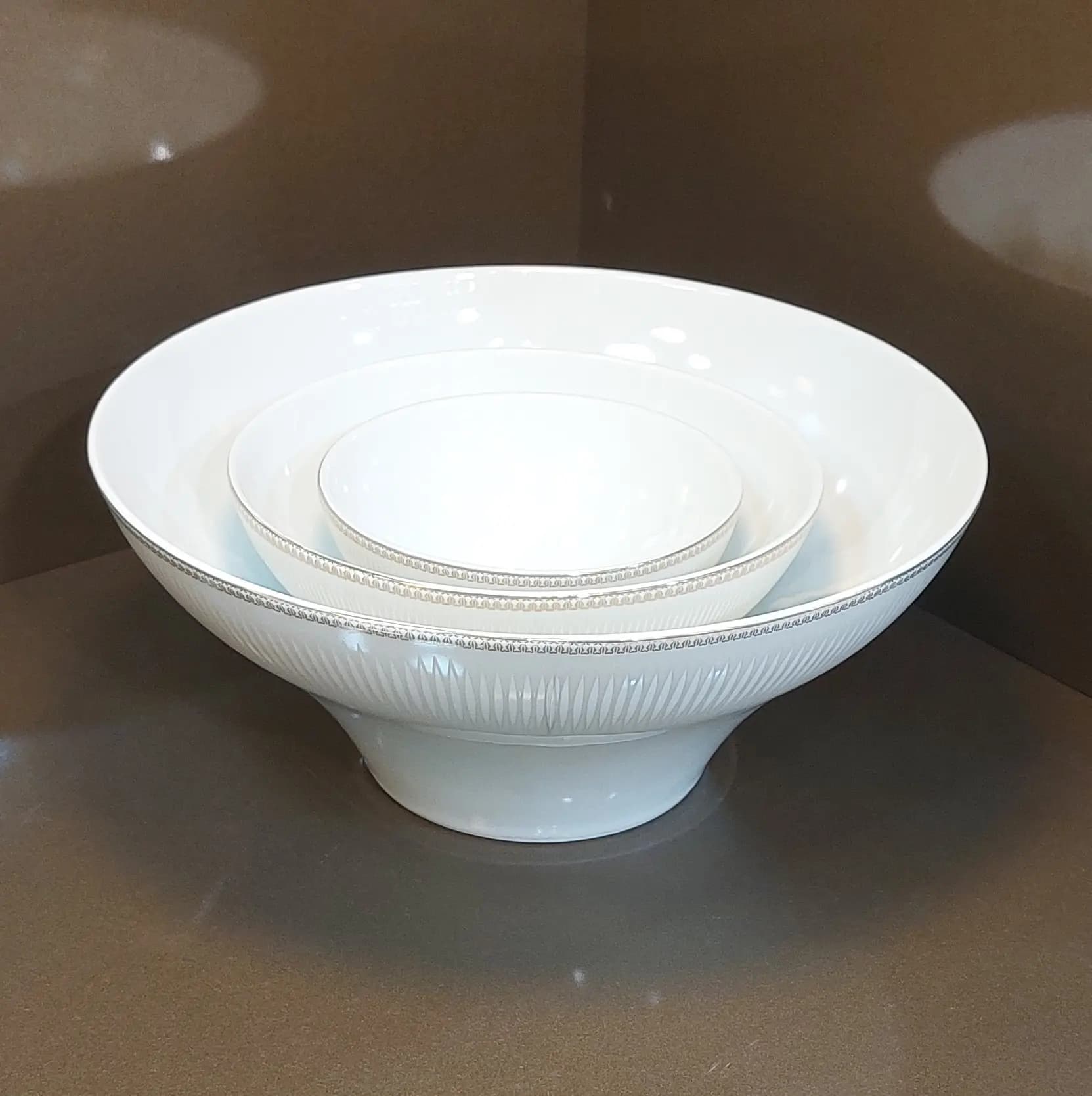 پیاله ماست چینی طرح دالاهو 6 عددی — تصویر ۳