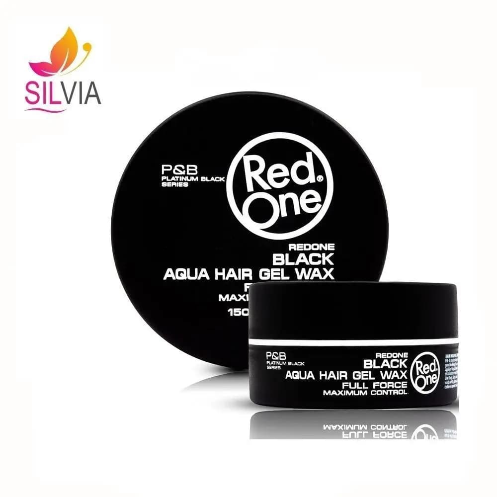 ژل واکس مو فوق قوی با پایه آب ردوان سری Aqua مدل BLACK (مشکی) با رایحه مرکبات حجم 150 میل